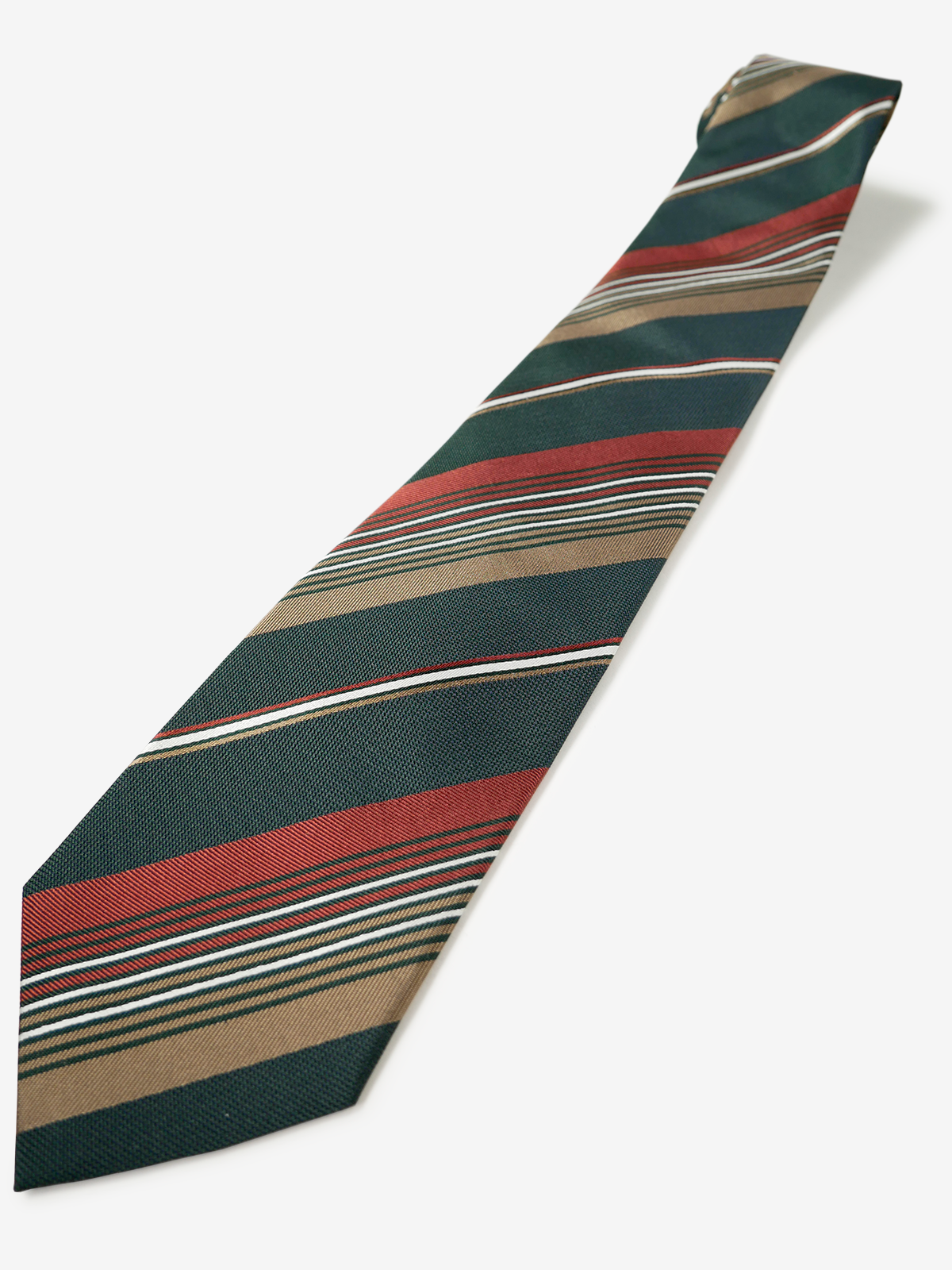 Canepa|Stripe Tie|グリーン