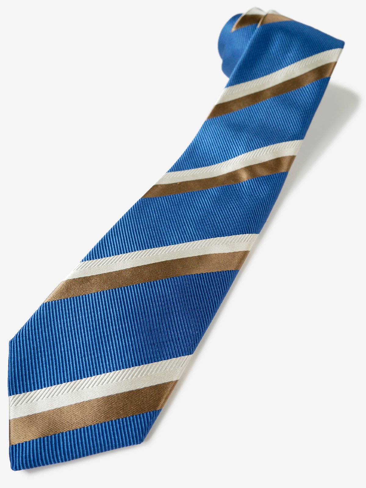 Striped Repp Tie|ブルー