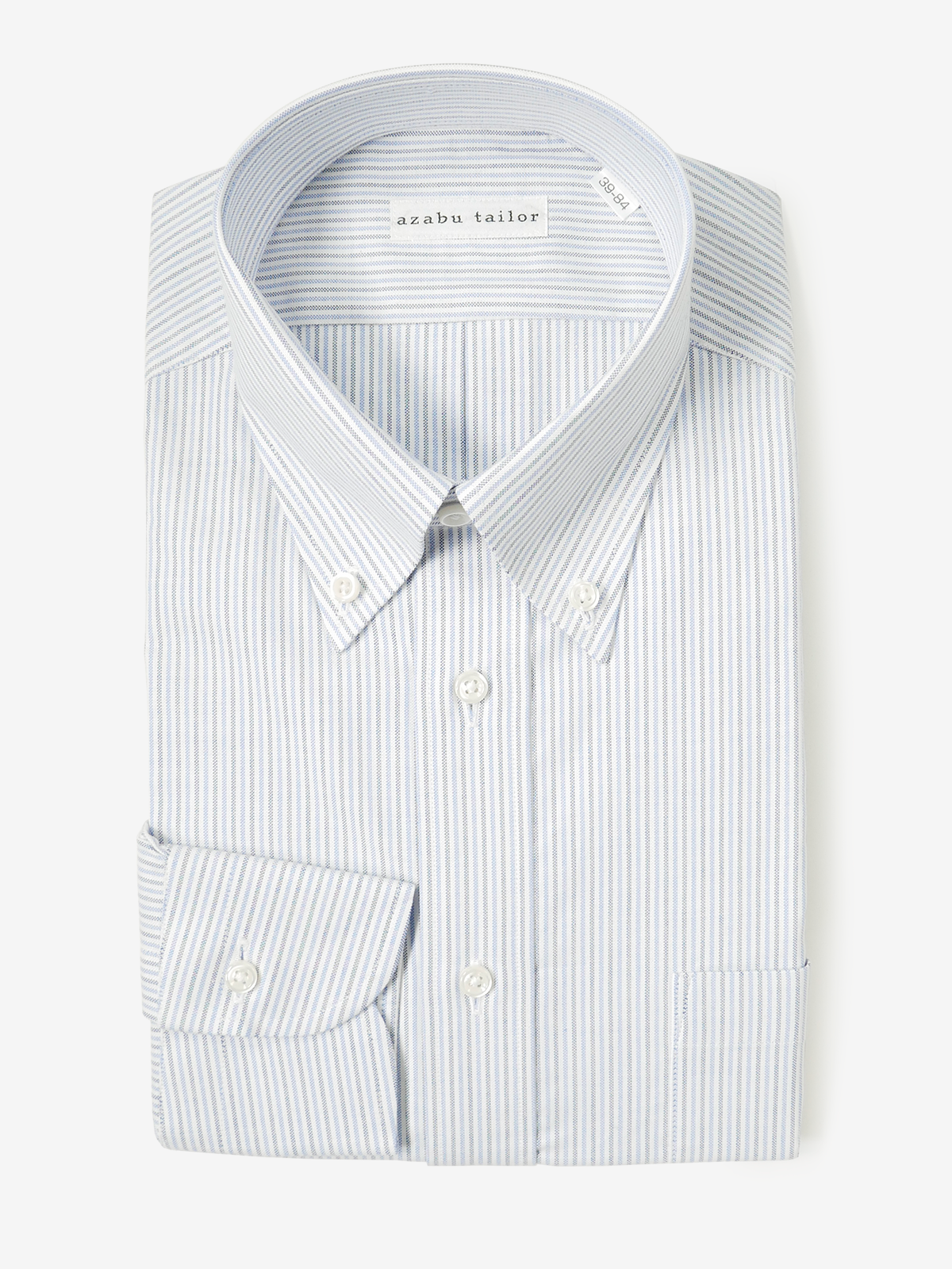 Oxford Striped Shirt|ブルー