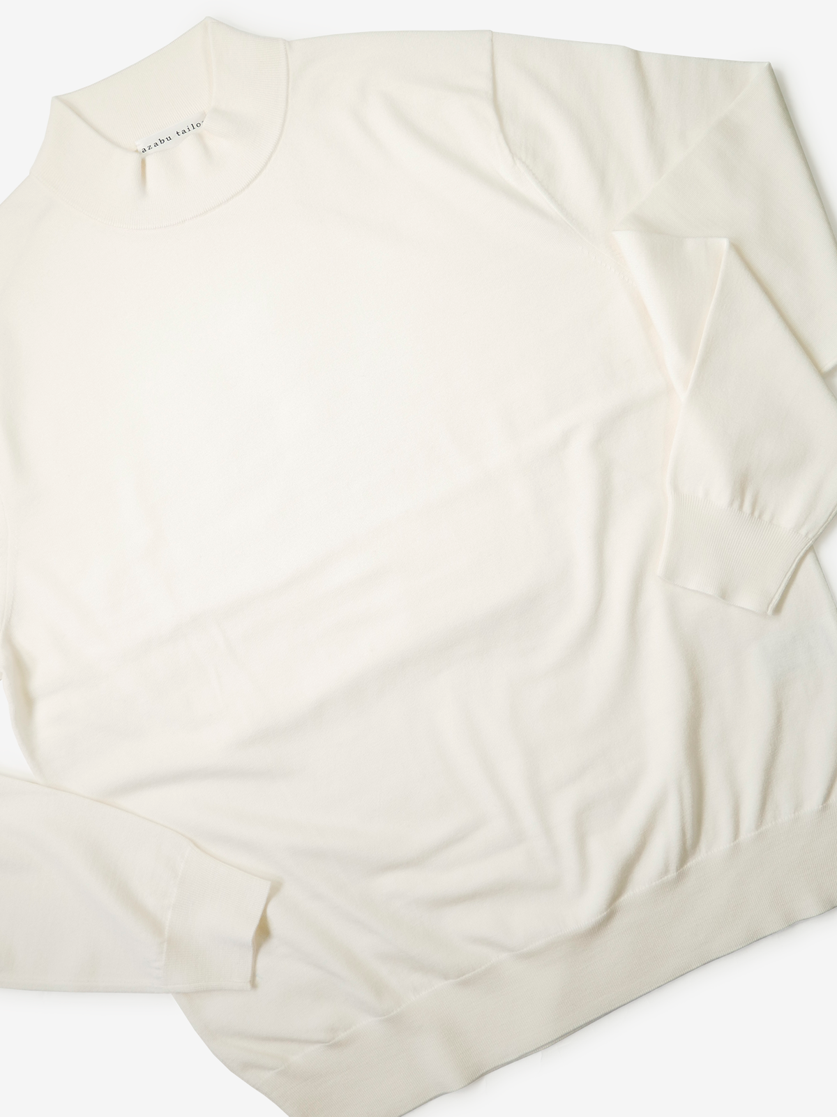 Mock-Neck Sweater|ホワイト