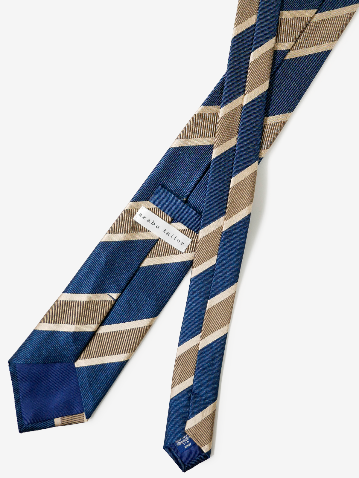 Striped Necktie|ベージュ