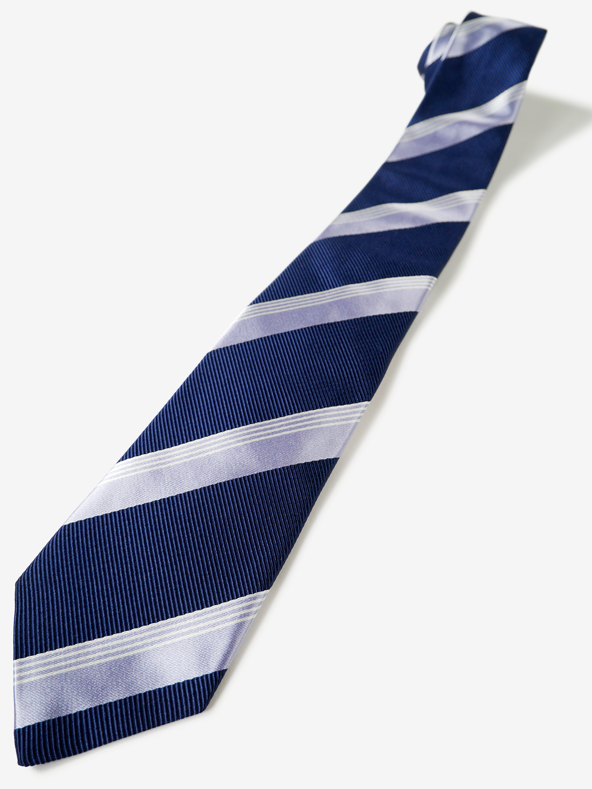 Striped Necktie|ネイビー