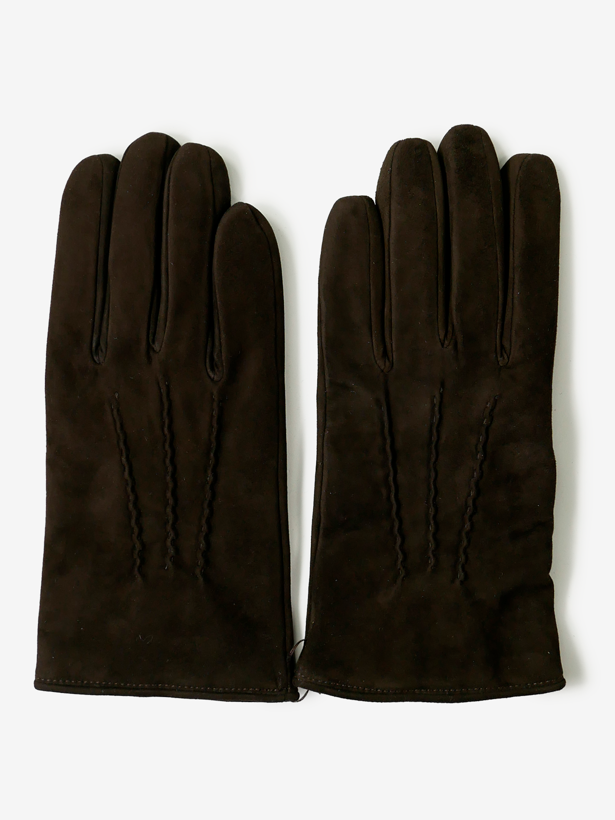 Suede Leather Gloves|ブラウン