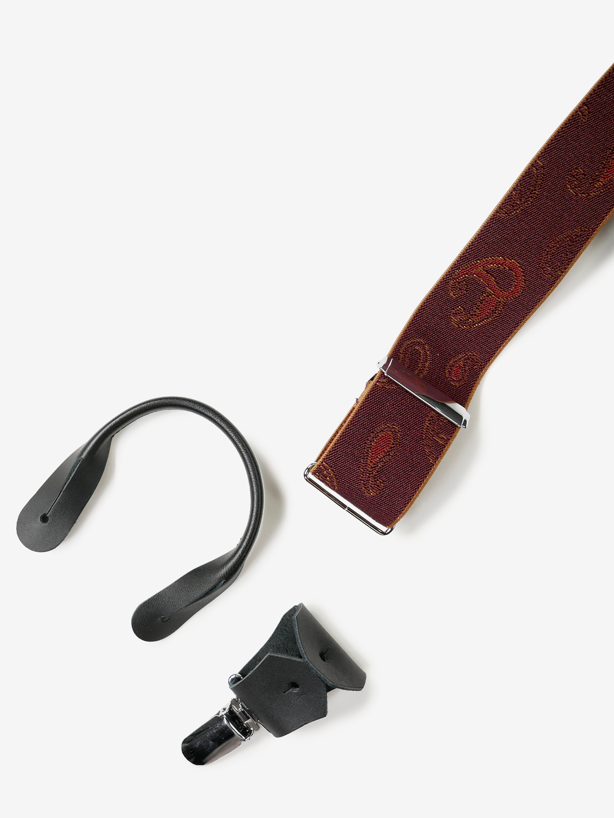 Paisley Suspenders|ボルドー