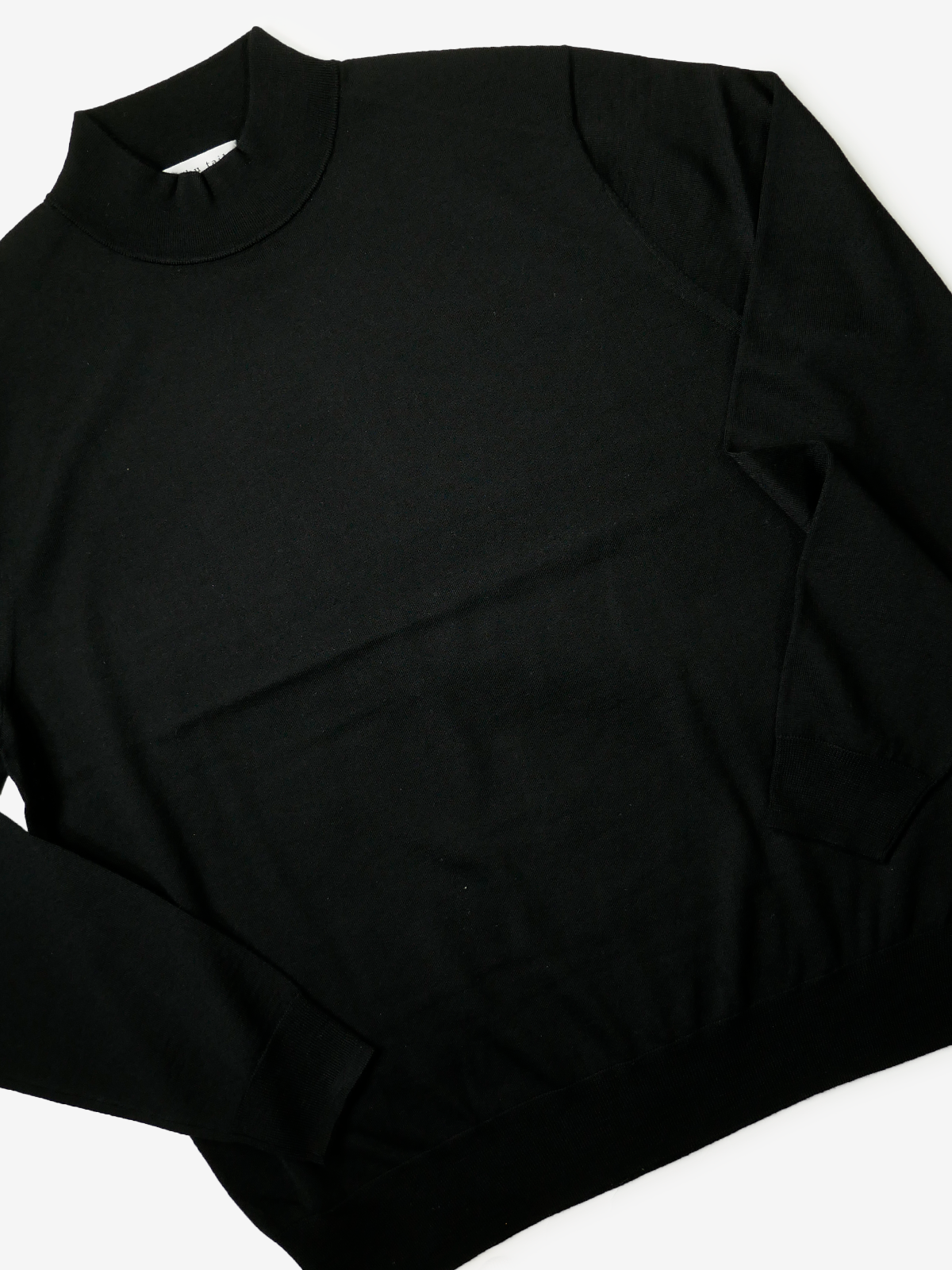 Mock-Neck Sweater|ブラック