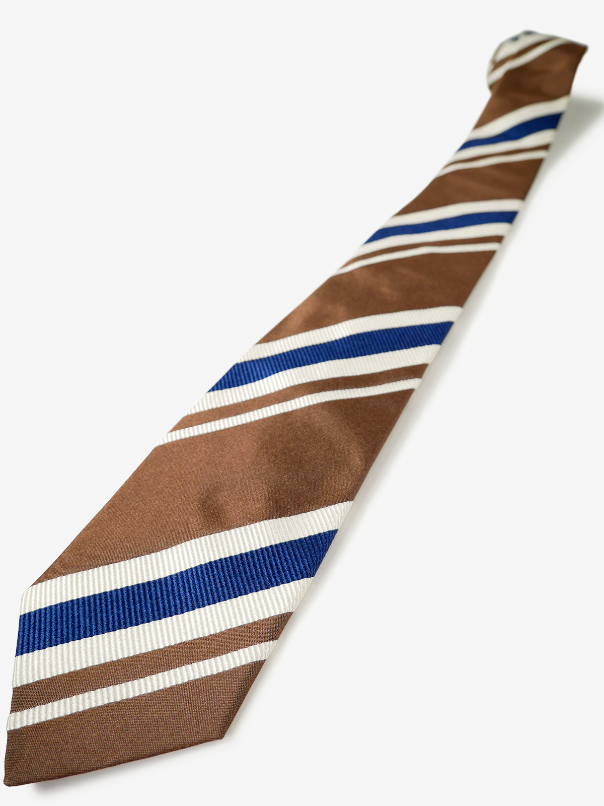 Striped Necktie|ブラウン