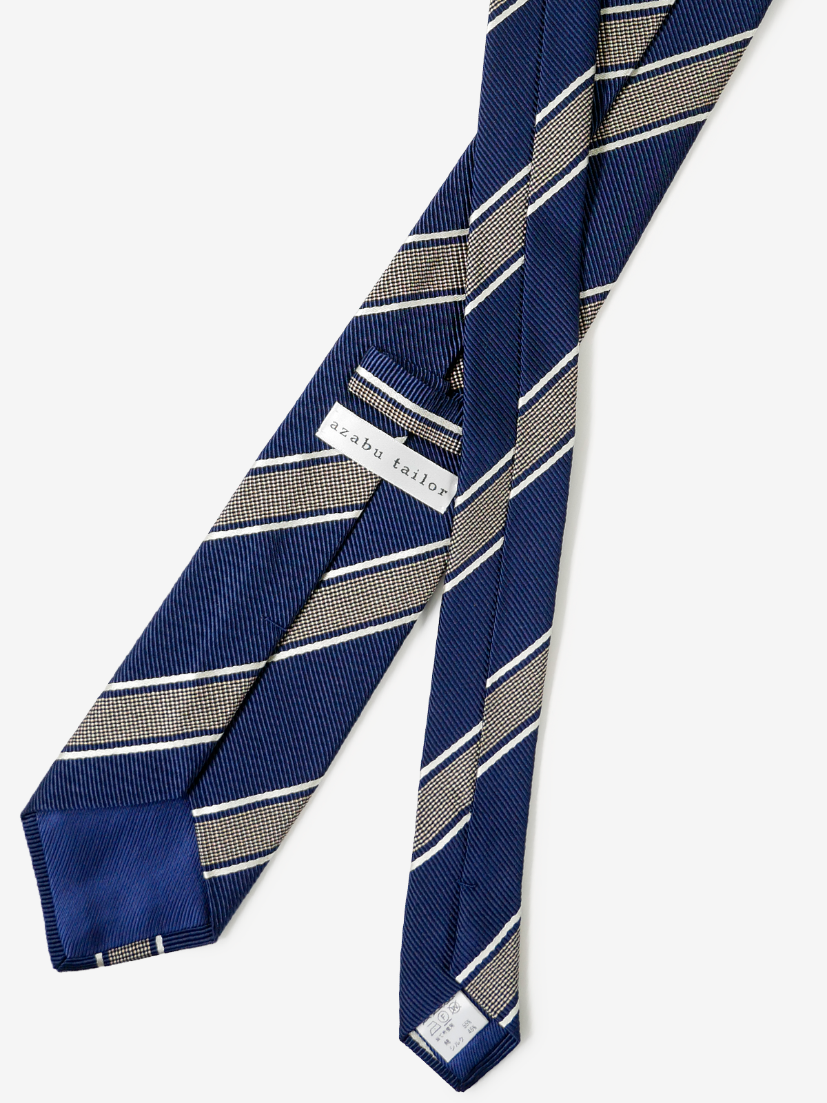 Striped Necktie|ベージュ
