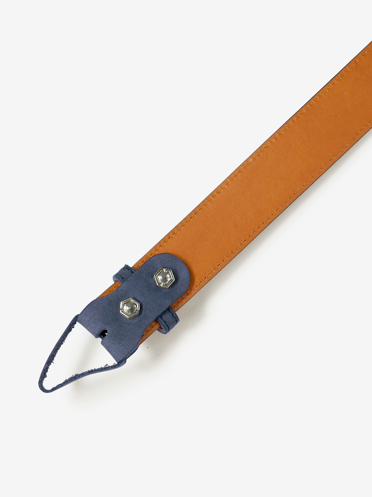 Nubuck Leather Belt|ブルー