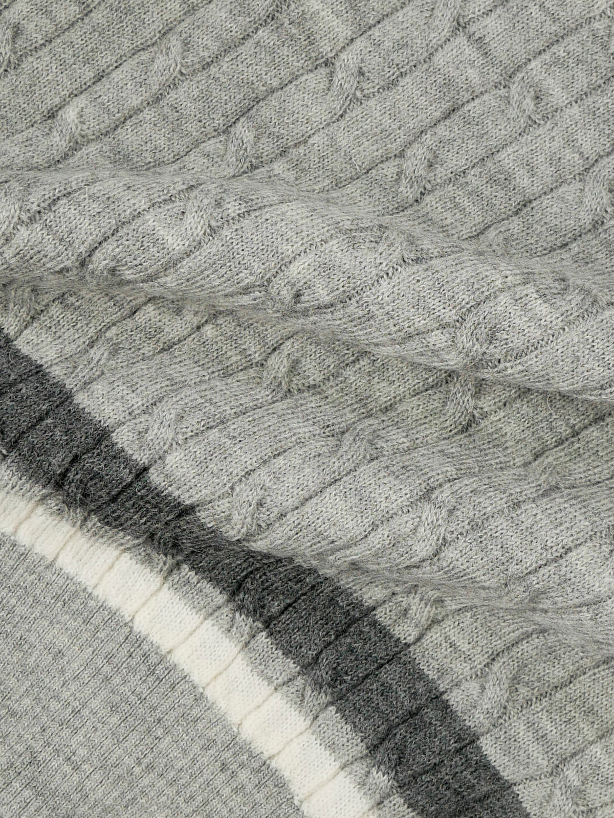 Wool Sweater Vest|ライトグレー