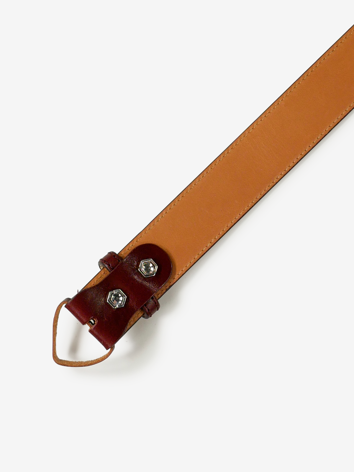 Leather Belt|レッド