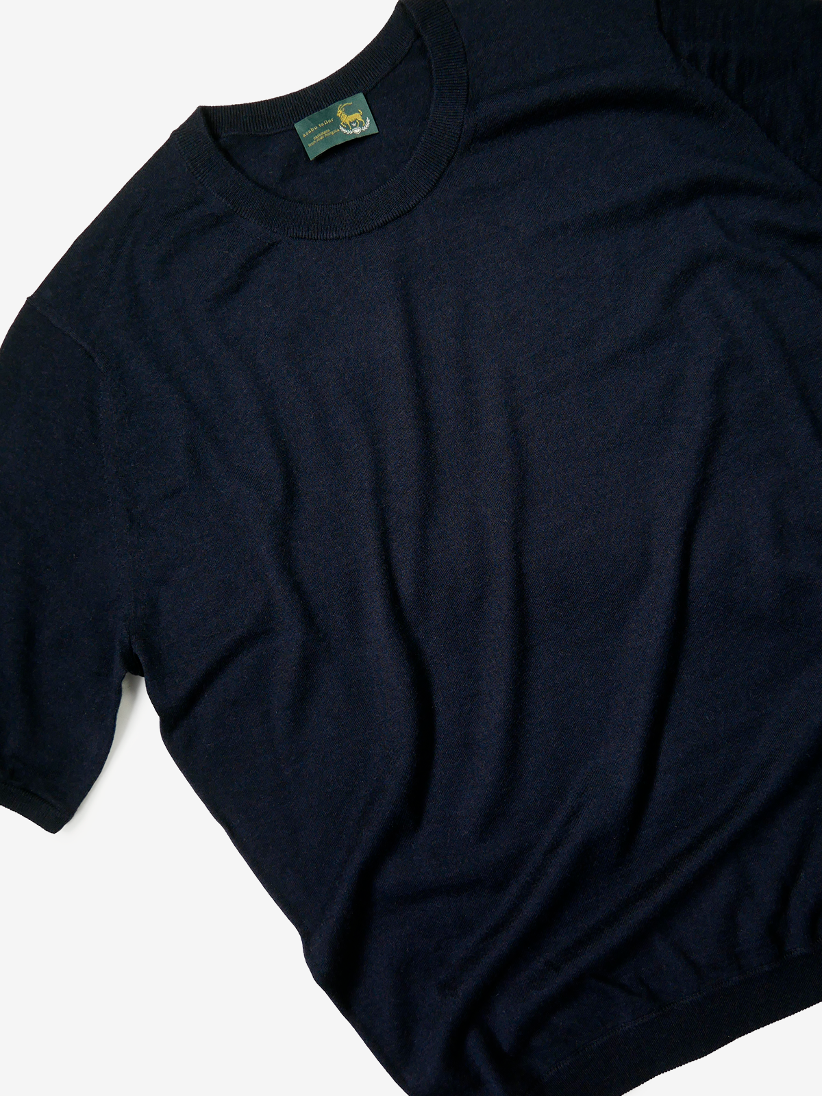Knit T-Shirt|ネイビー