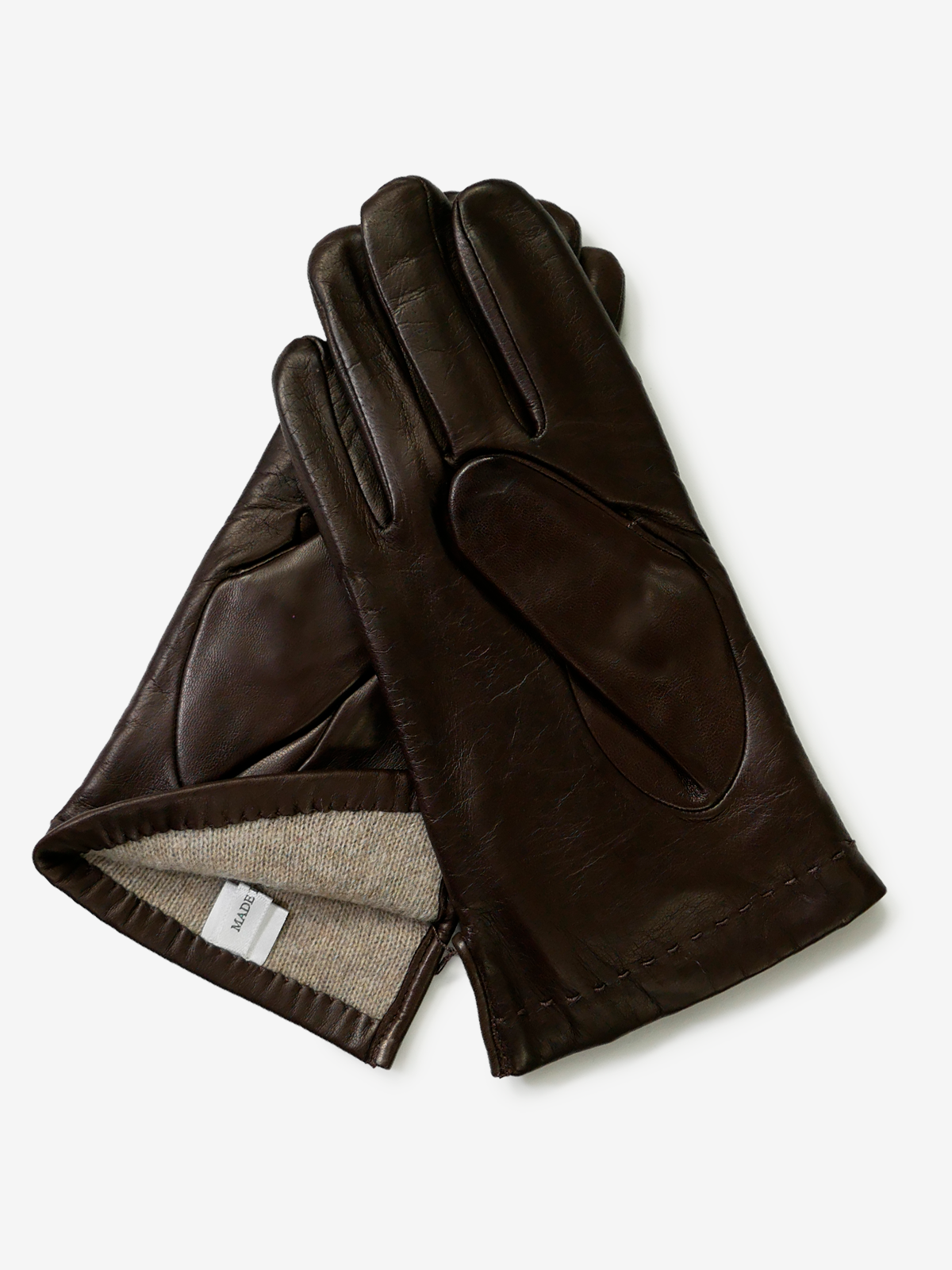 Leather Gloves|ブラウン