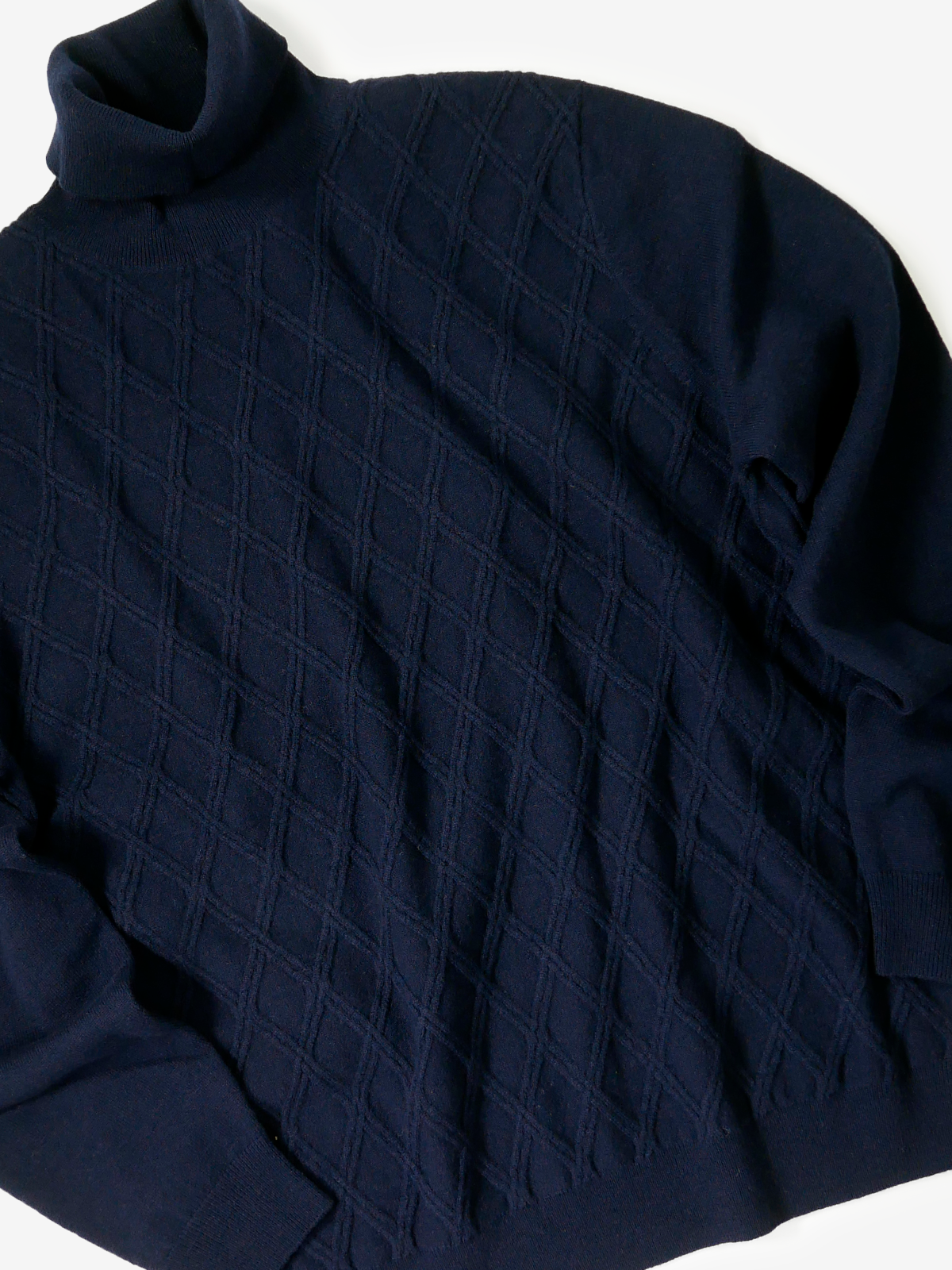 Turtleneck Sweater|ネイビー
