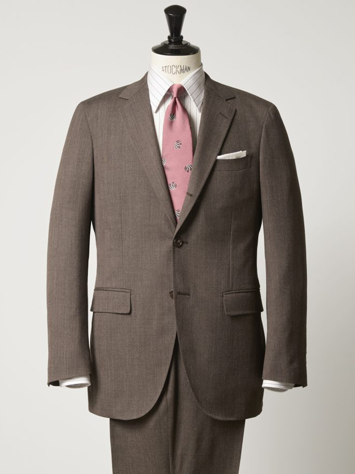 Classico Seta|Neat Tie|ピンク