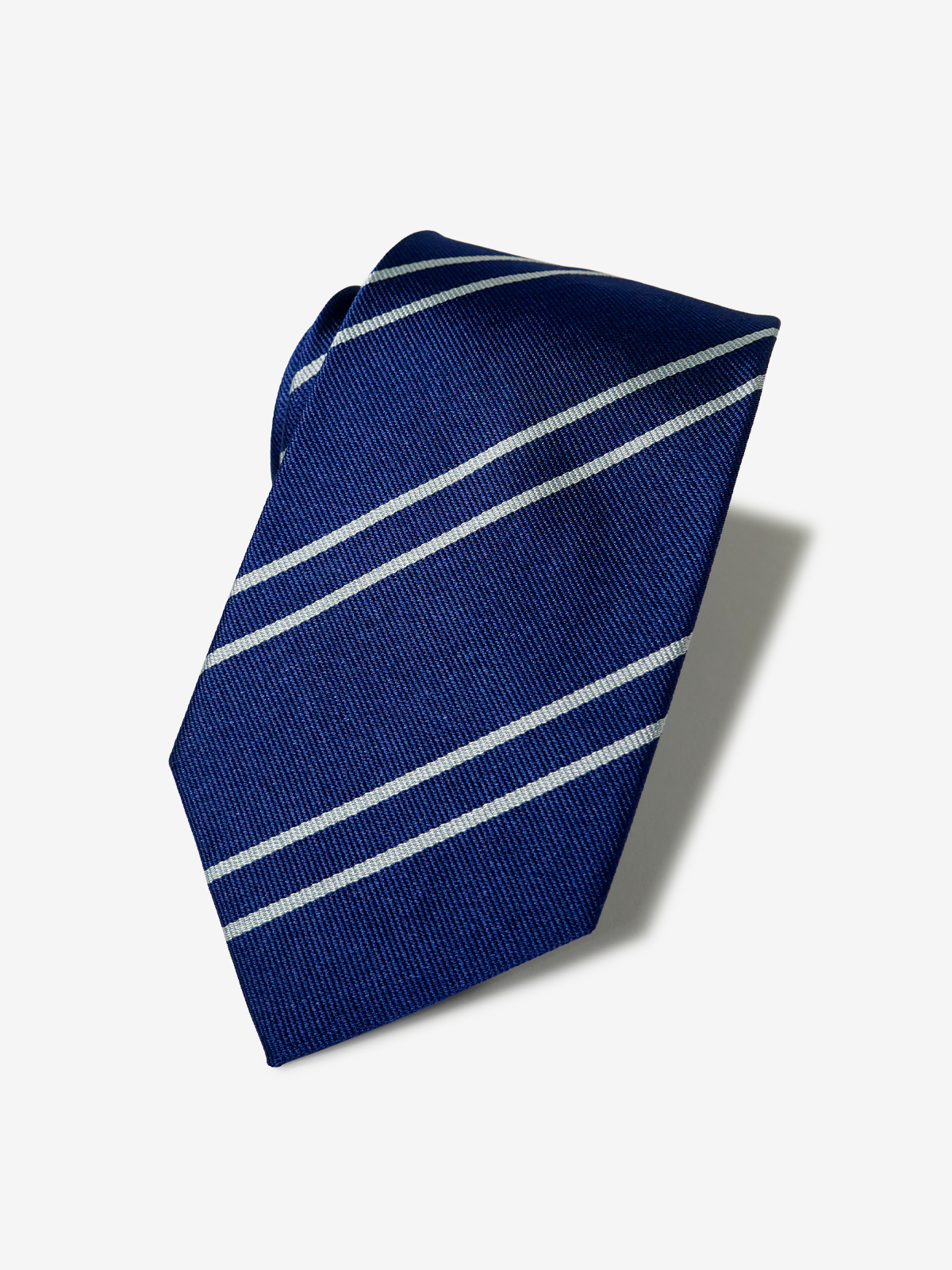 VANNERS|Regimental Striped Necktie|ブルー