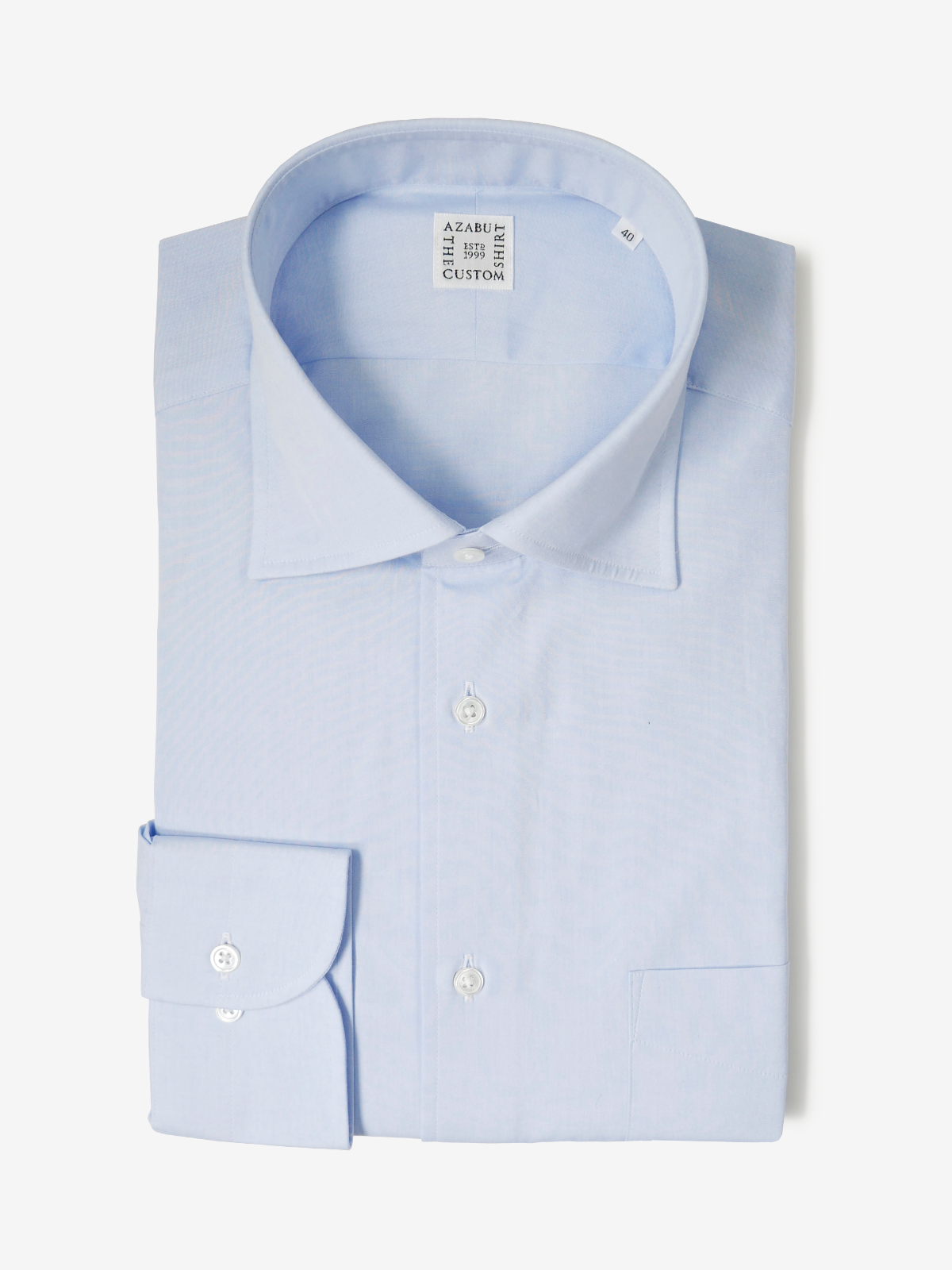 Broadcloth Classic Fit Shirt|サックス