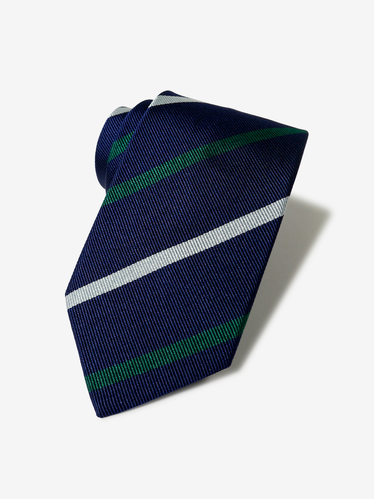 VANNERS|Regimental Striped Necktie|ネイビー