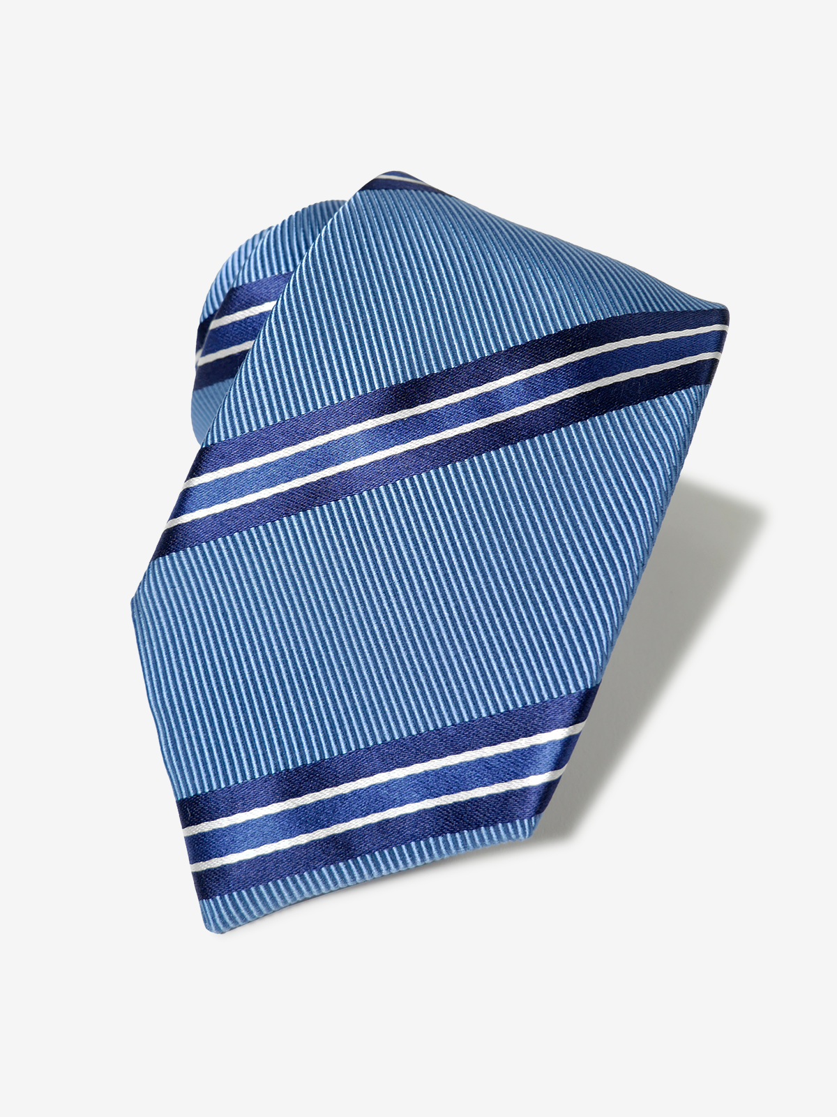 Striped Necktie|ライトブルー