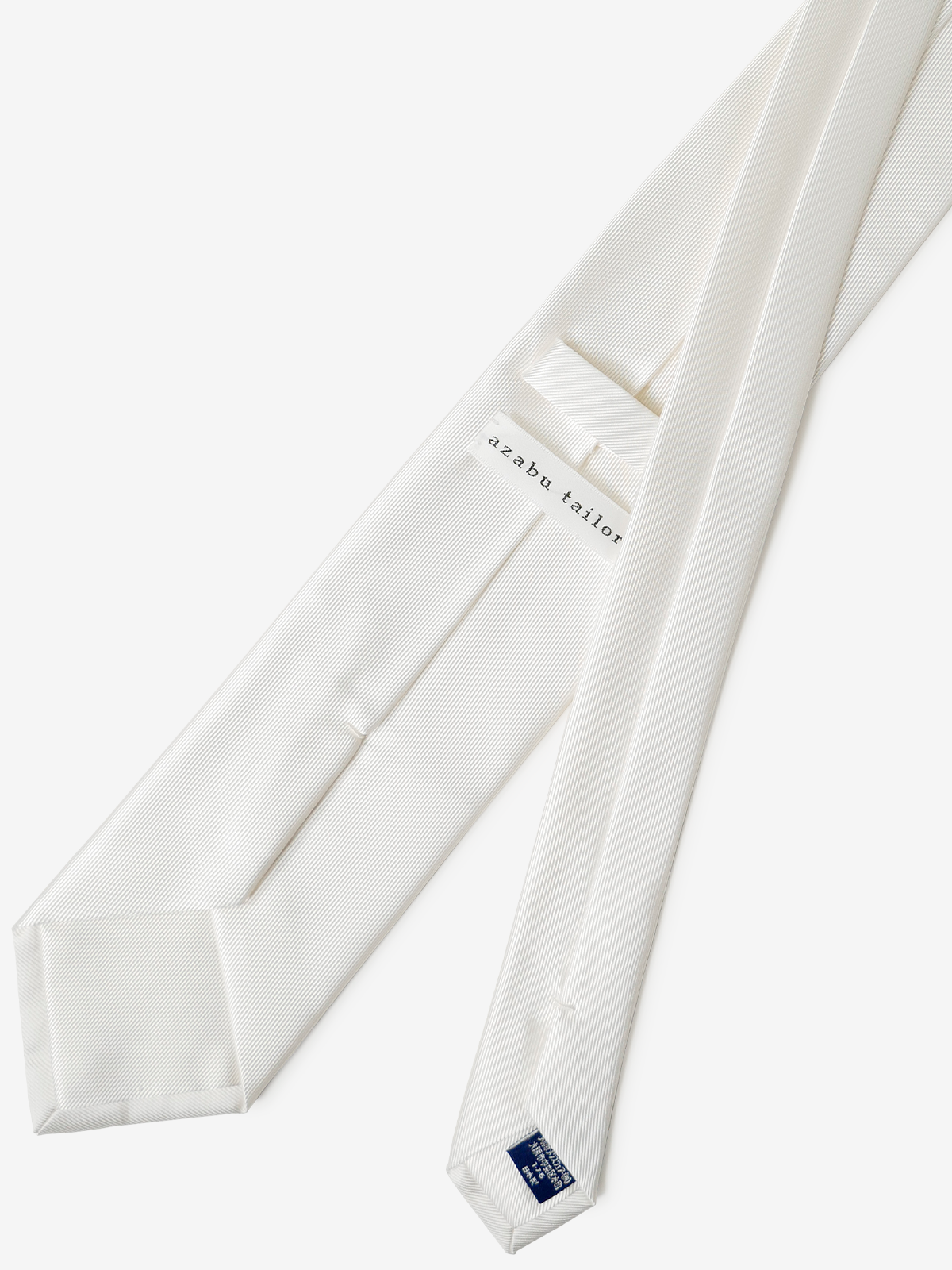 Solid Color Repp Tie|ホワイト