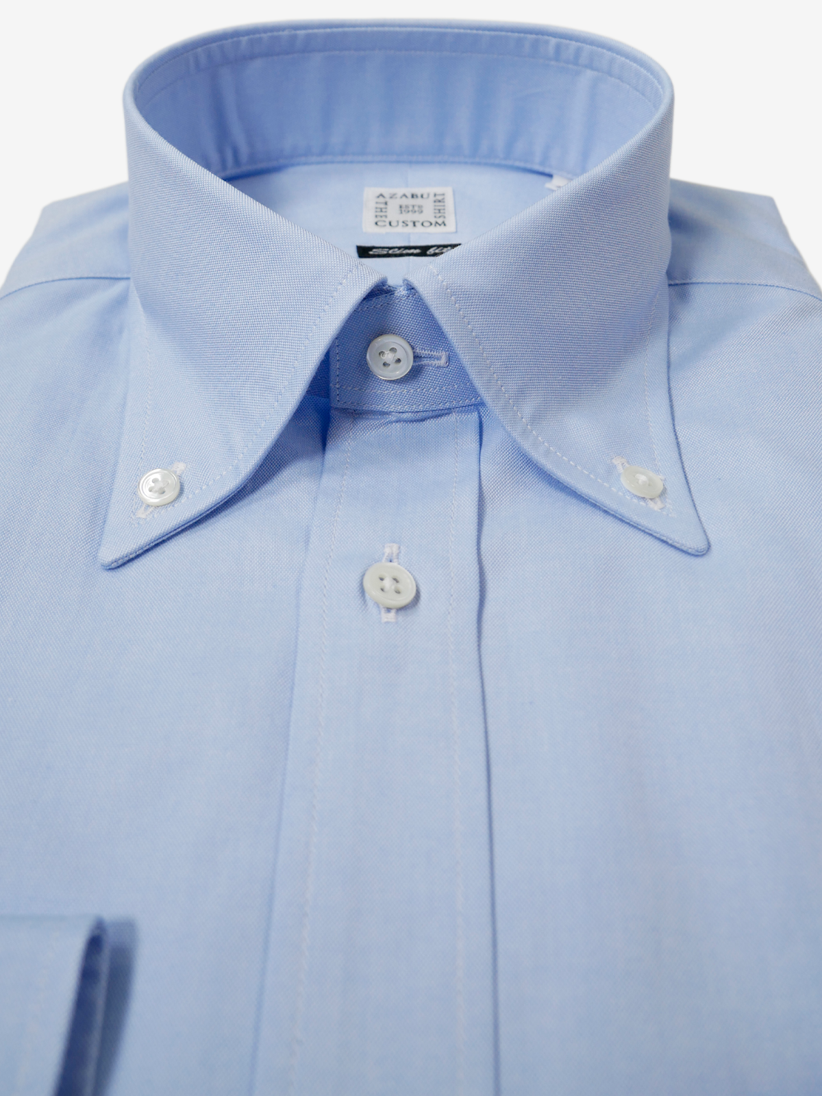 Pinpoint Oxford Slim Fit Shirt|サックス