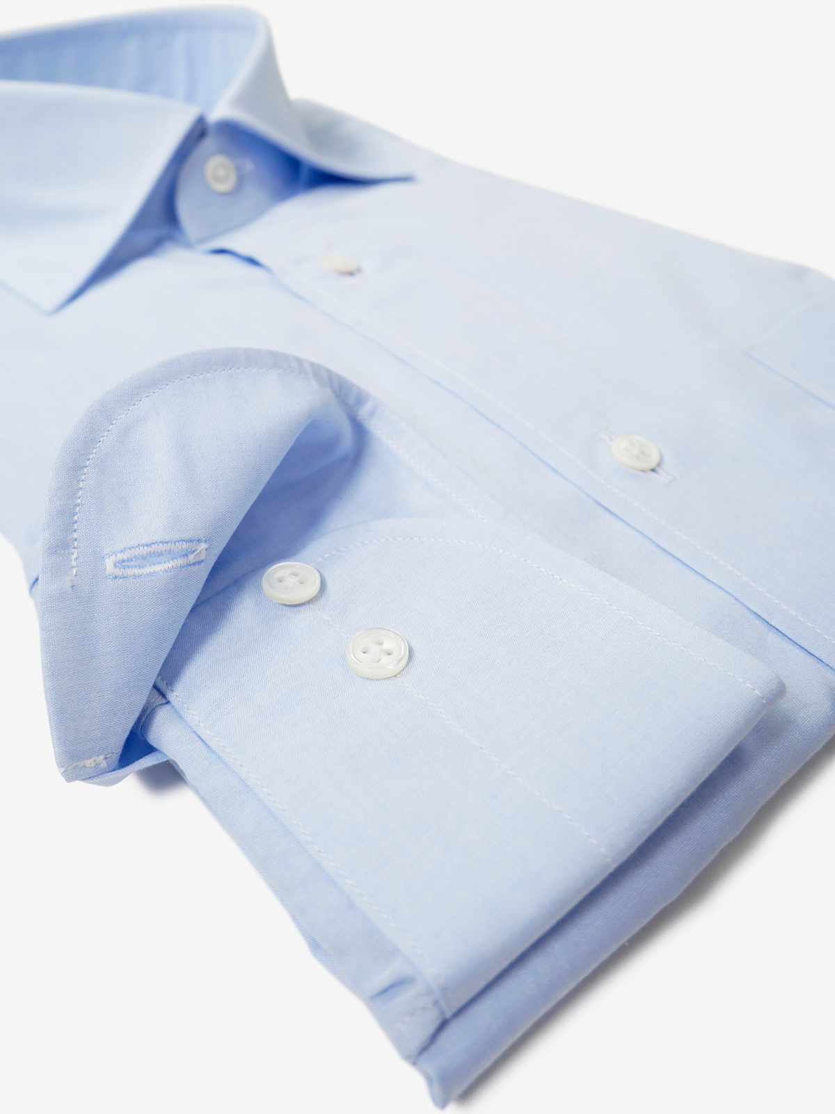 Broadcloth Classic Fit Shirt|サックス