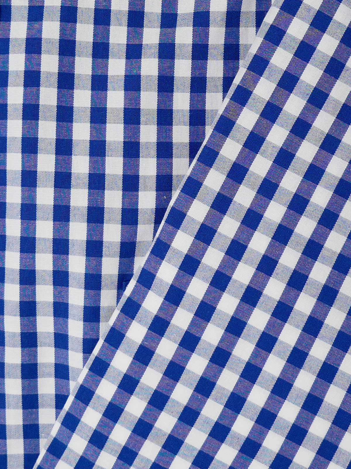 Checked Slim Fit Shirt|ネイビー