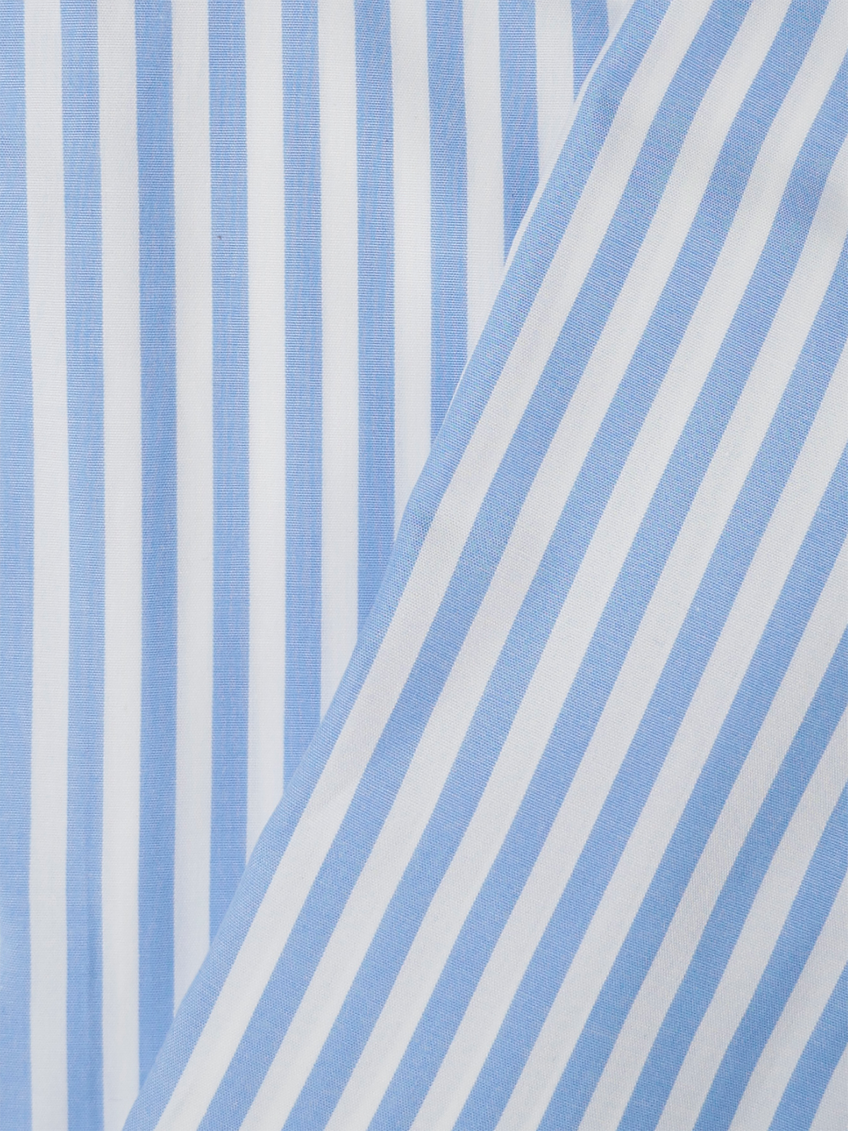 Striped Slim Fit Shirt|サックス