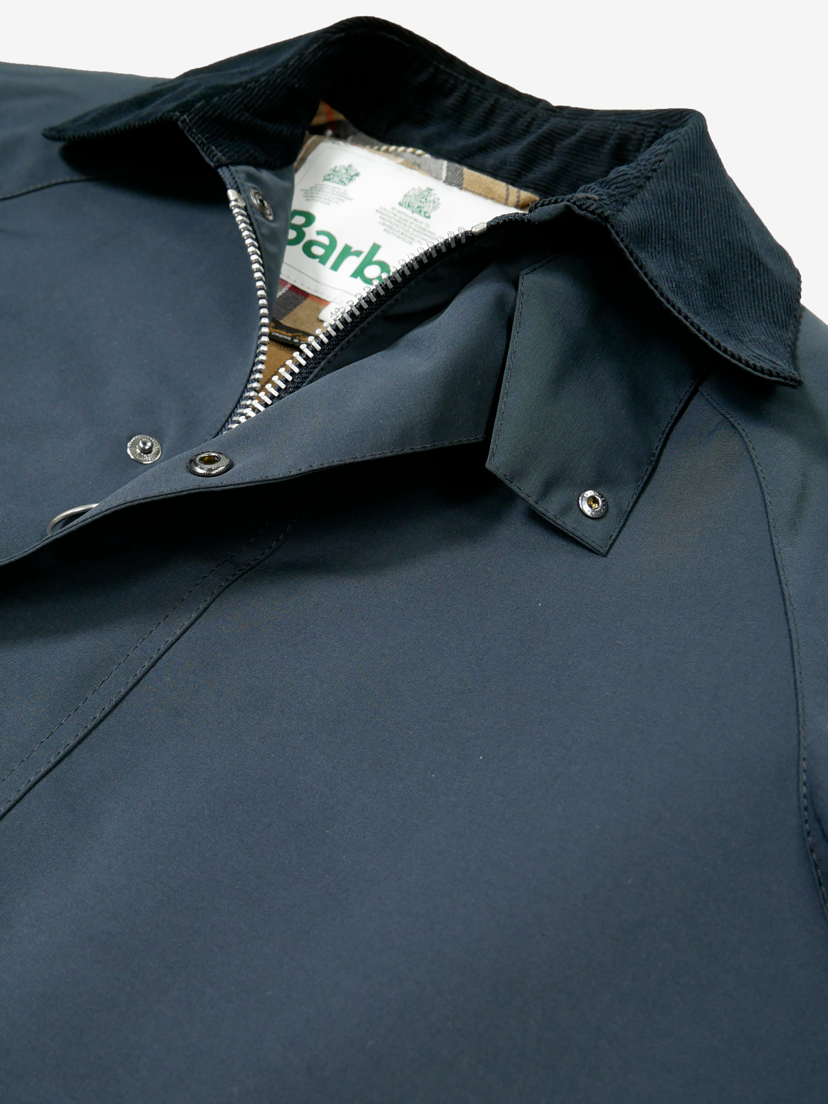 BARBOUR|NEW BURGHLEY JACKET 2LAYER|ネイビー