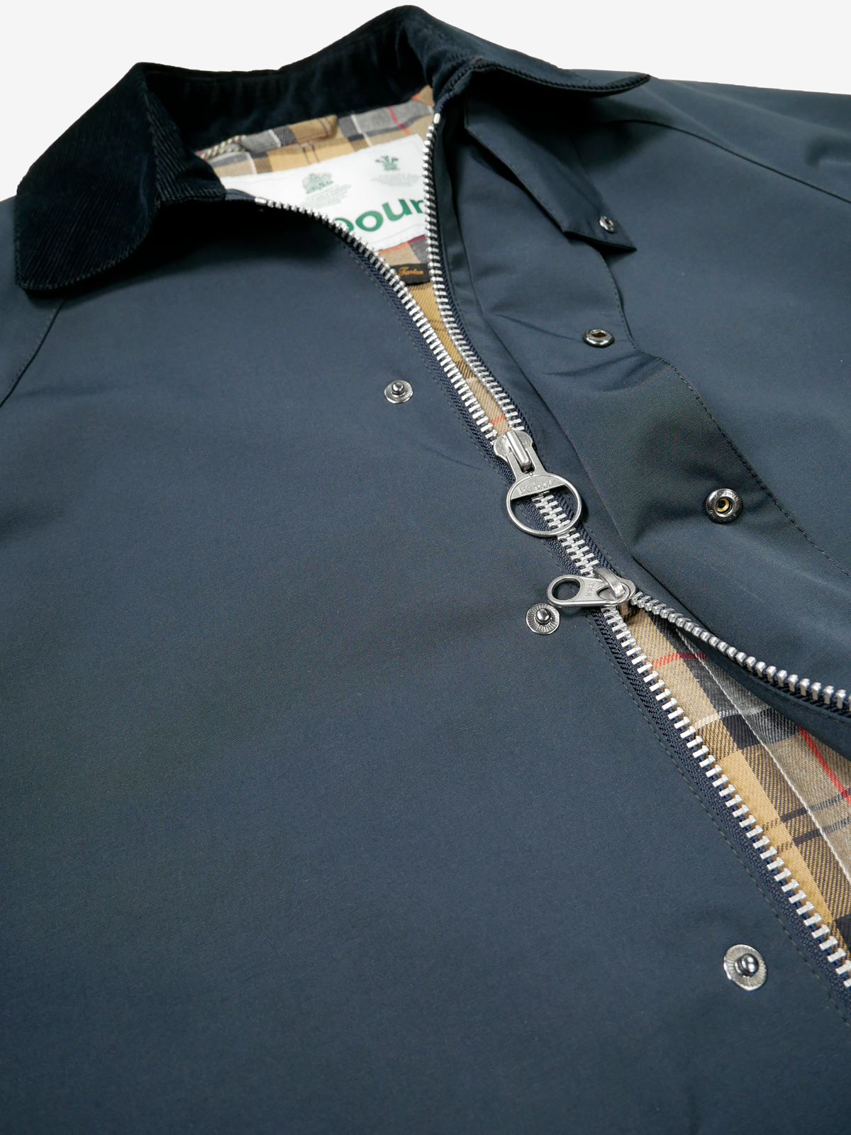 BARBOUR|NEW BURGHLEY JACKET 2LAYER|ネイビー