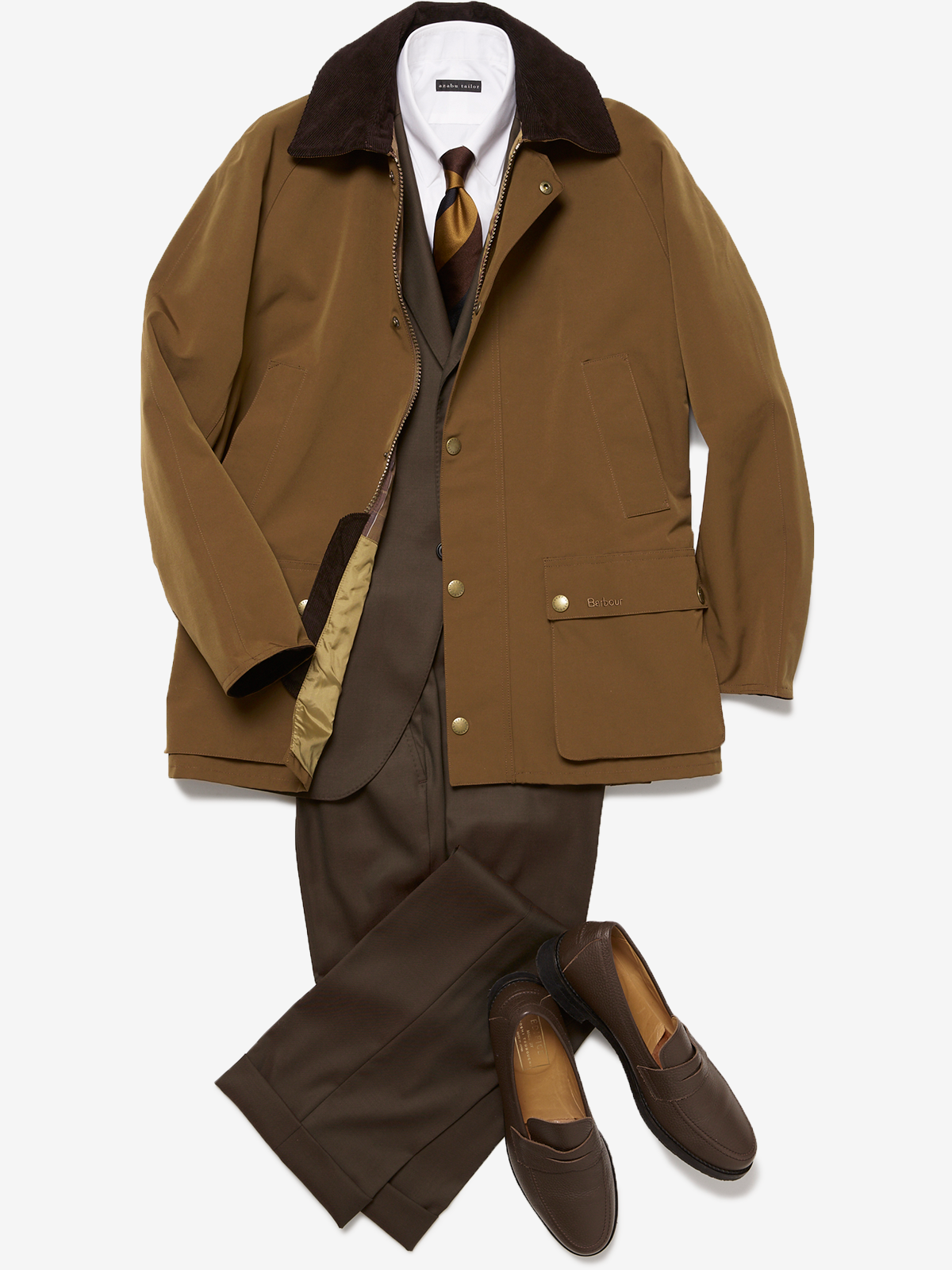 BARBOUR|ASHBY SL|ブラウン