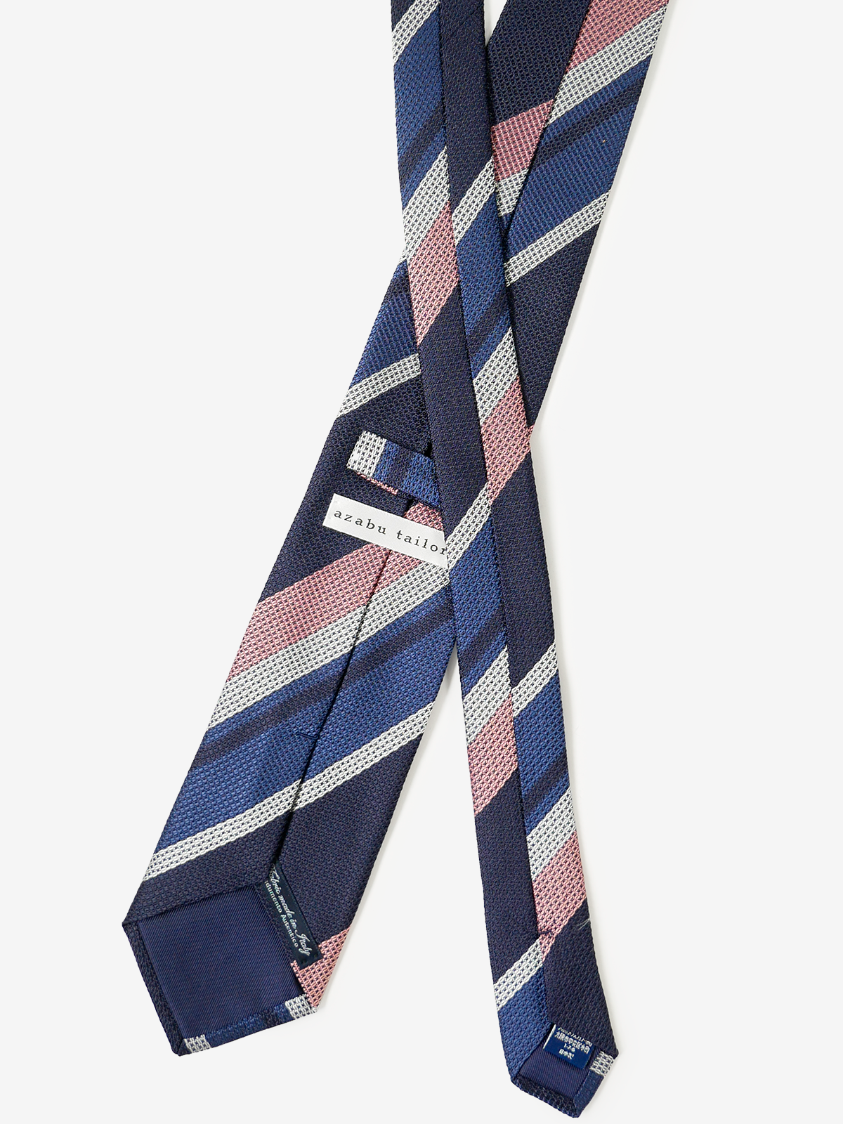 Classico Seta｜Stripe Tie｜ブルー