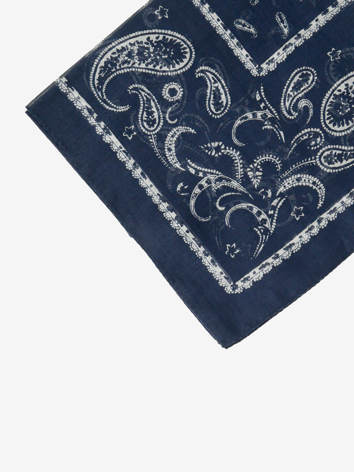 Classico Seta｜Paisley Neckerchief｜ネイビー