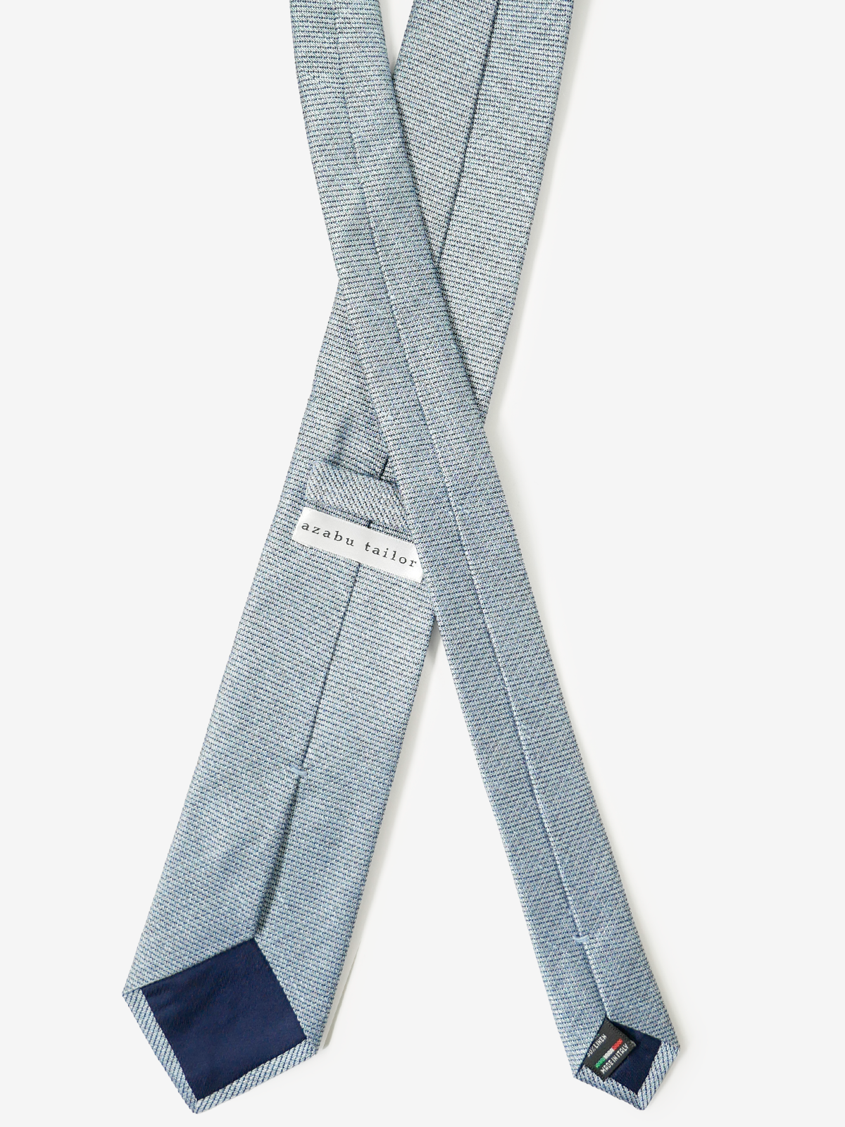 Classico Seta｜Solid Tie｜ブルー