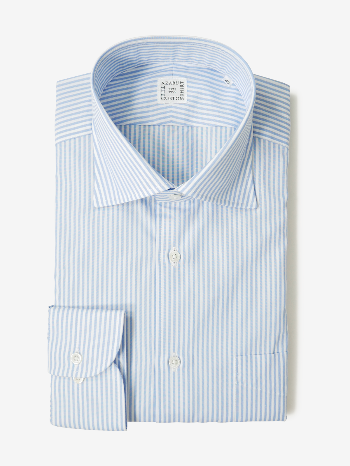 Striped Classic Fit Shirt｜サックス