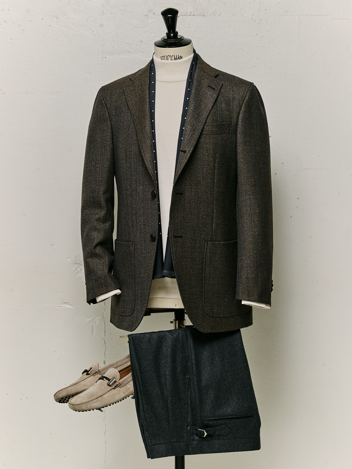 Mock-Neck Sweater｜ホワイト