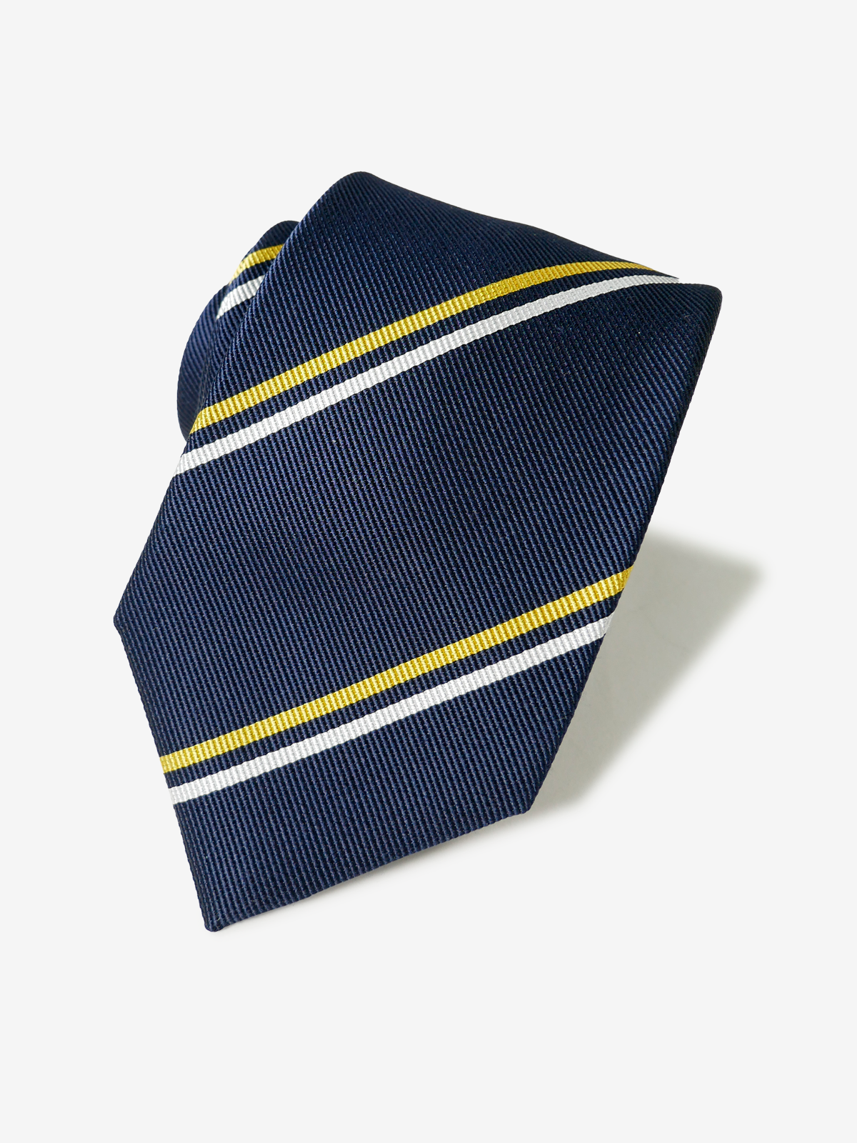 Striped Neat Tie｜イエロー