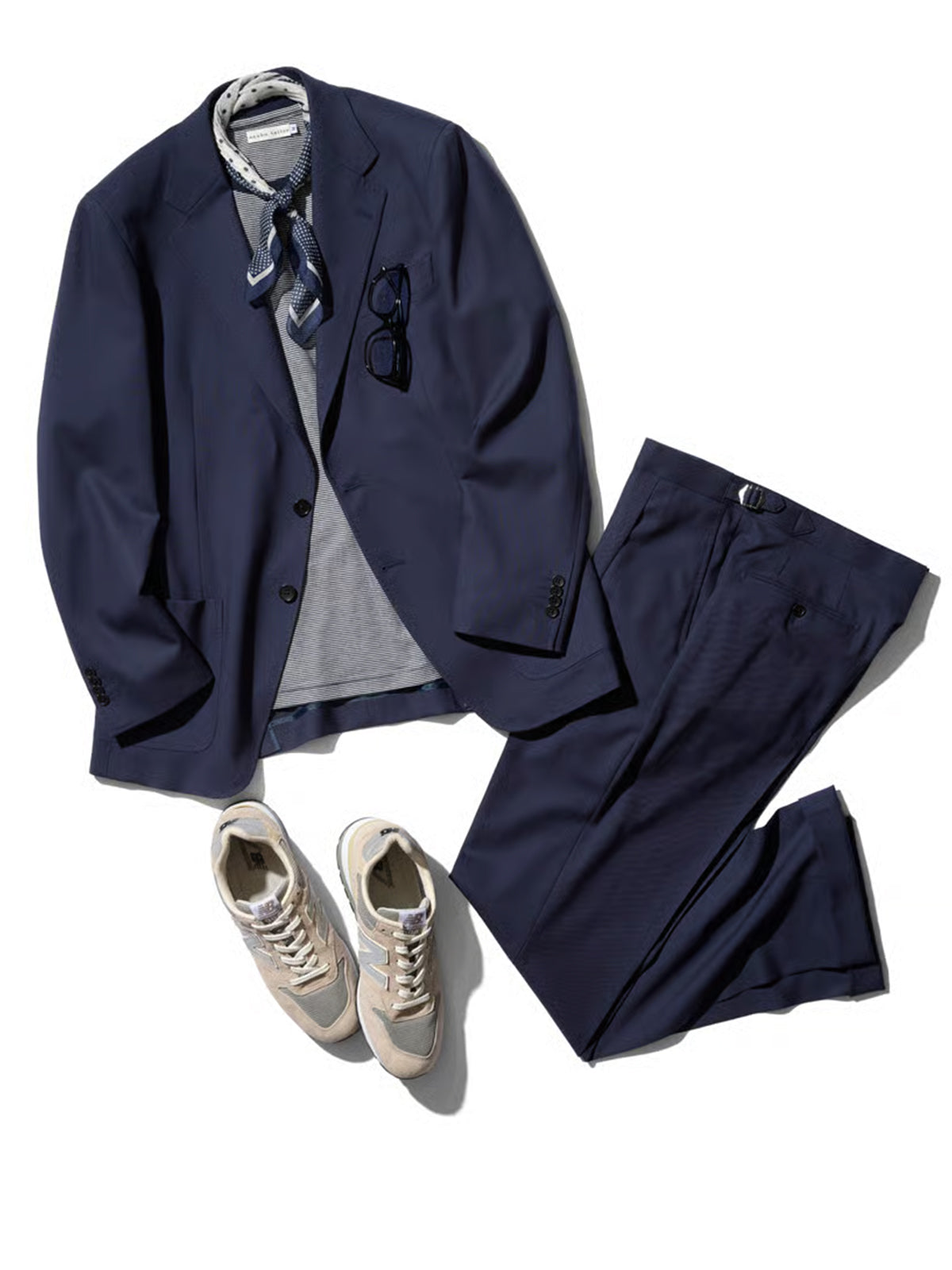 Classico Seta｜Neckerchief｜ネイビー