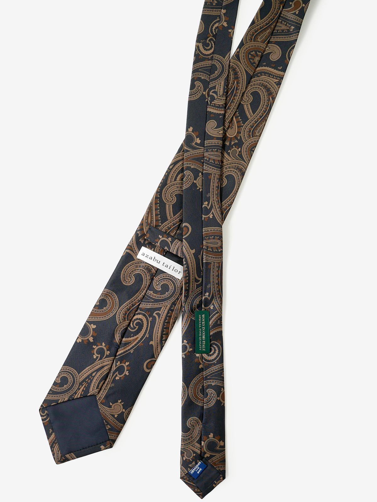 Molinelli｜Paisley Tie｜ネイビー