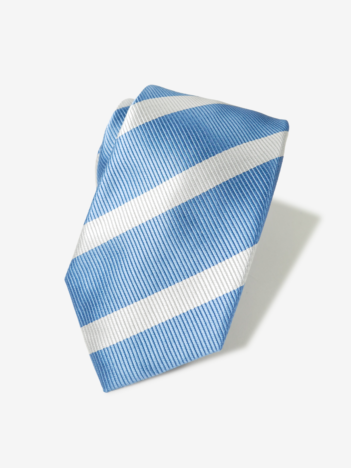 Repp Stripe Tie｜ライトブルー