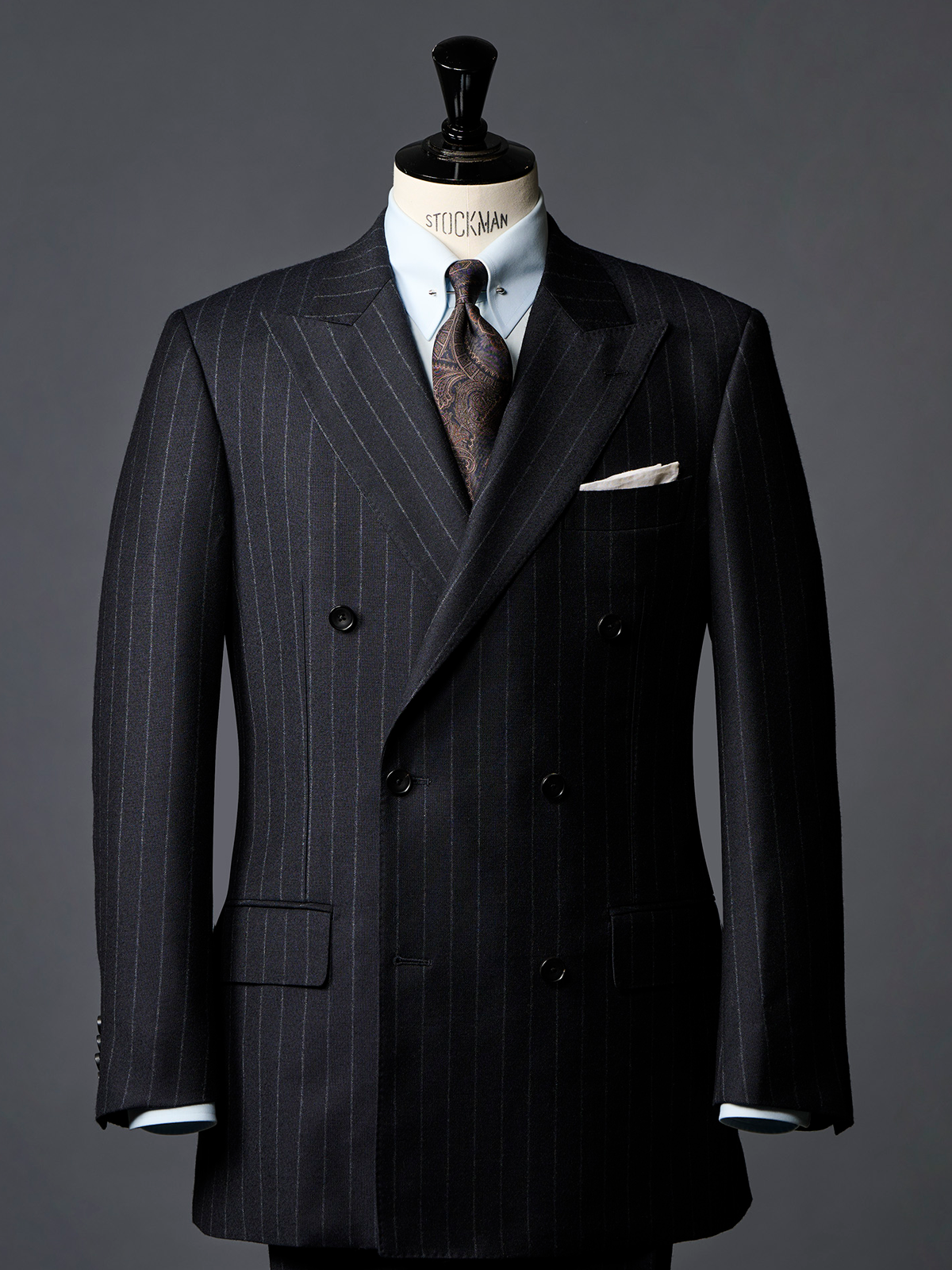 Molinelli｜Paisley Tie｜ネイビー