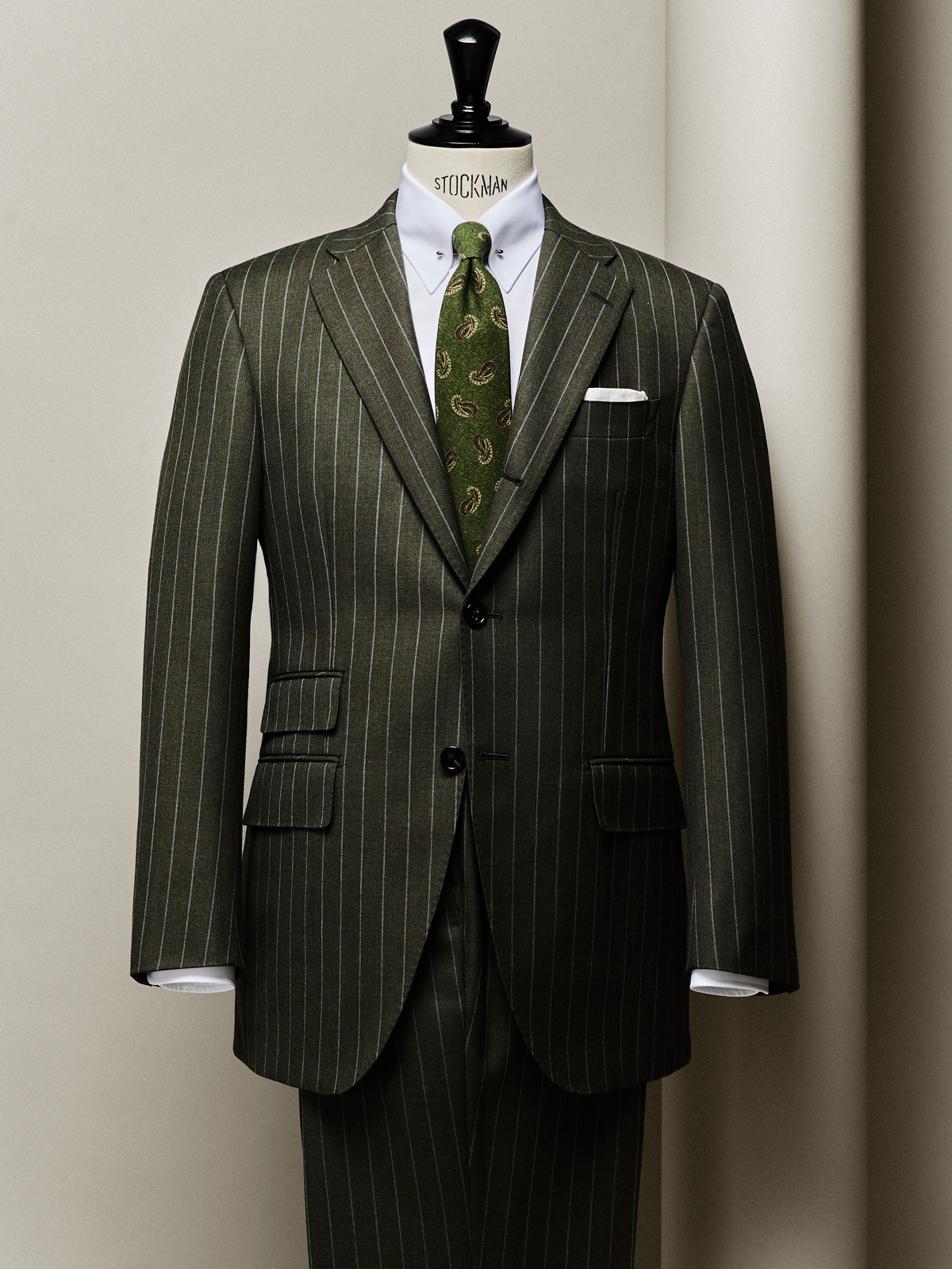 MIAN ｜Wool Tie｜グリーン