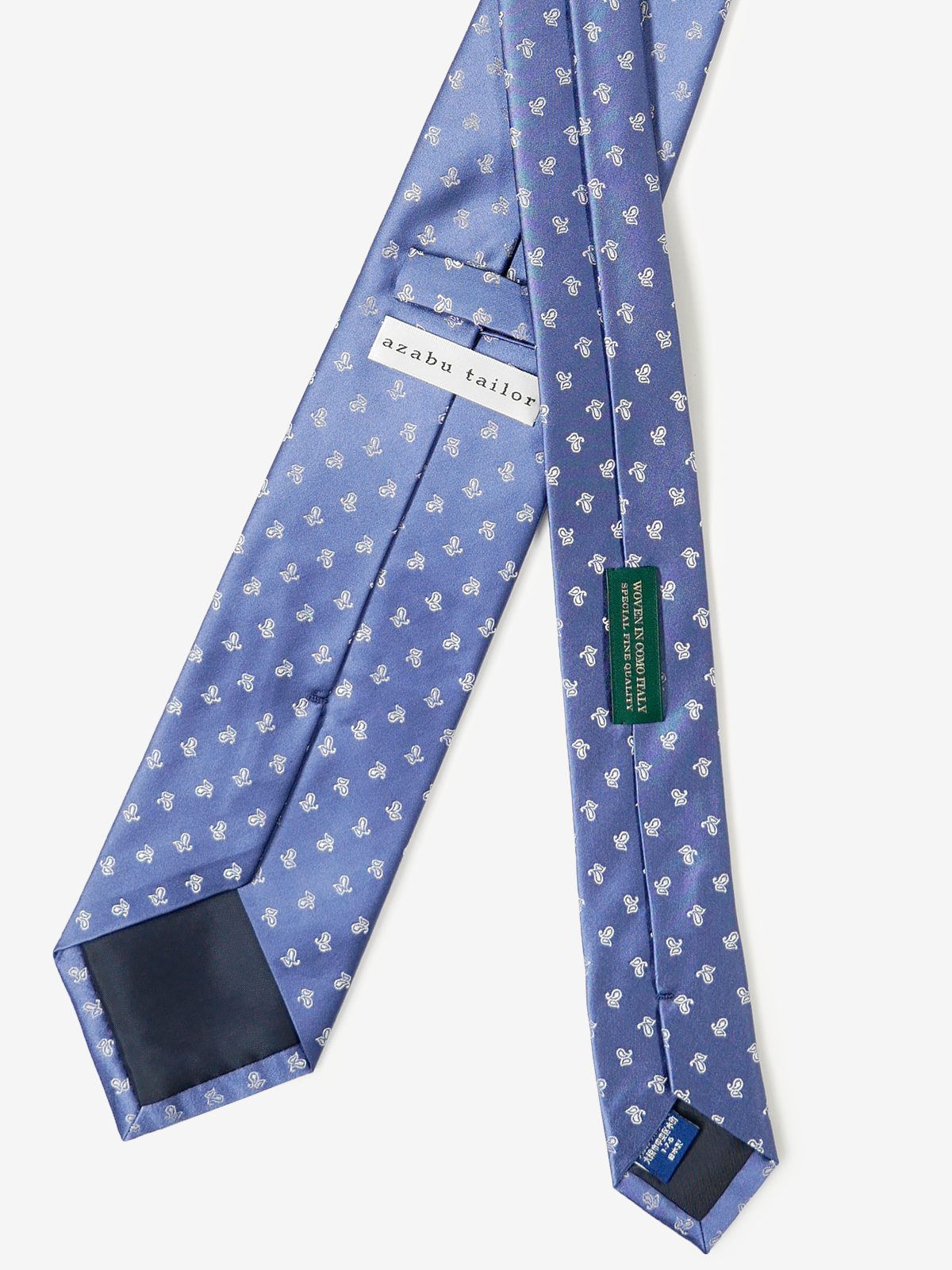 Mantero｜ Neat Tie｜ブルー