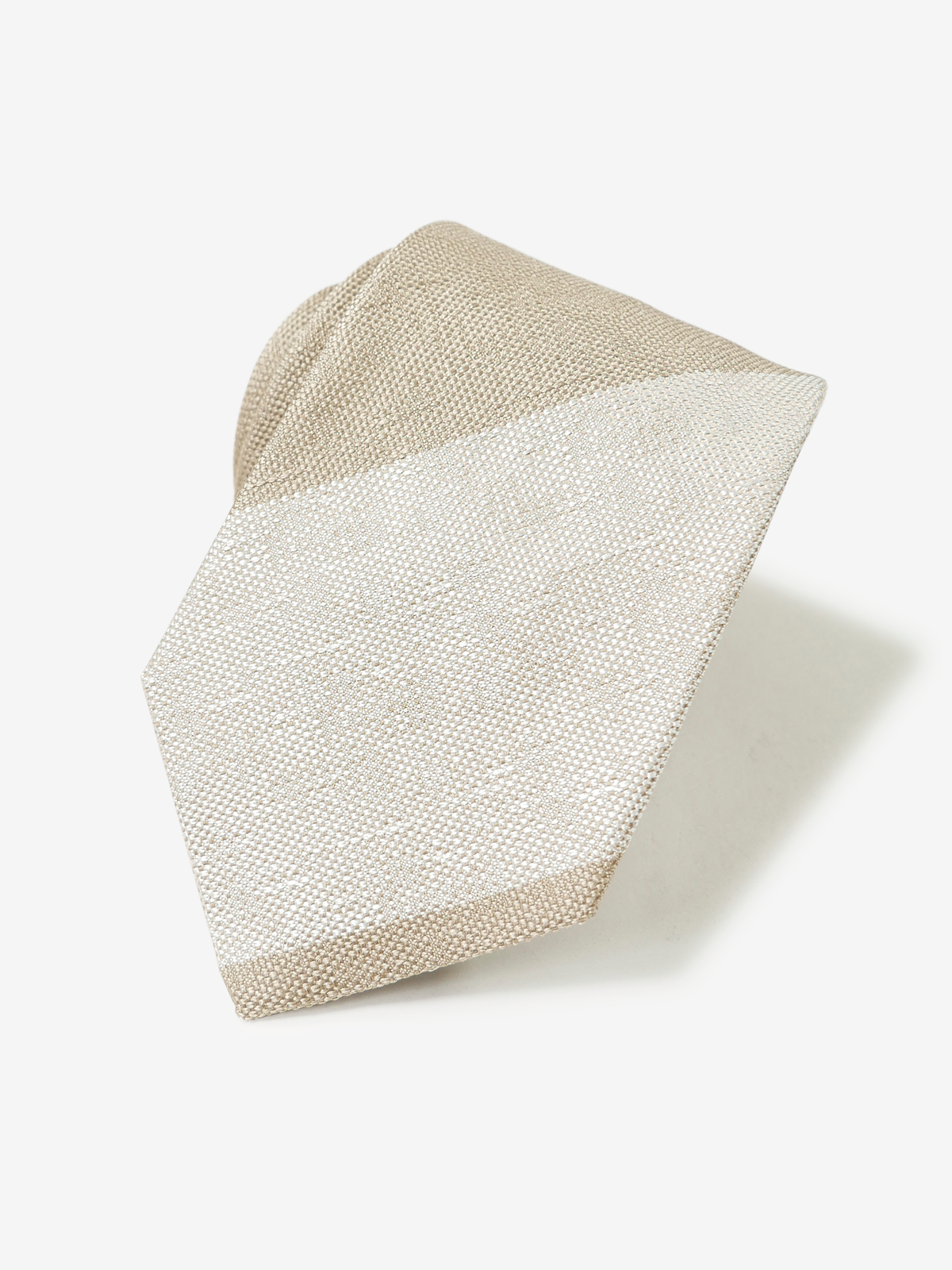 Seaward & Stearn｜Stripe Tie｜ベージュ