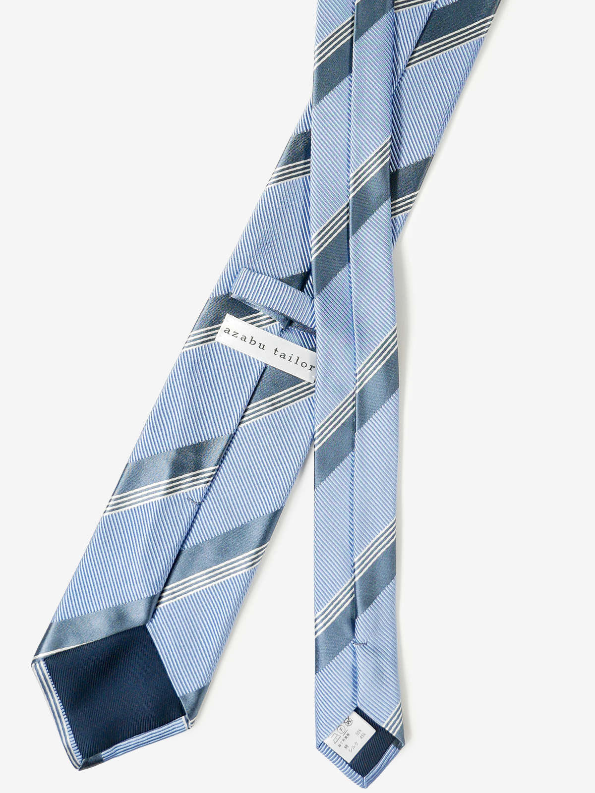 Striped Necktie｜ブルー