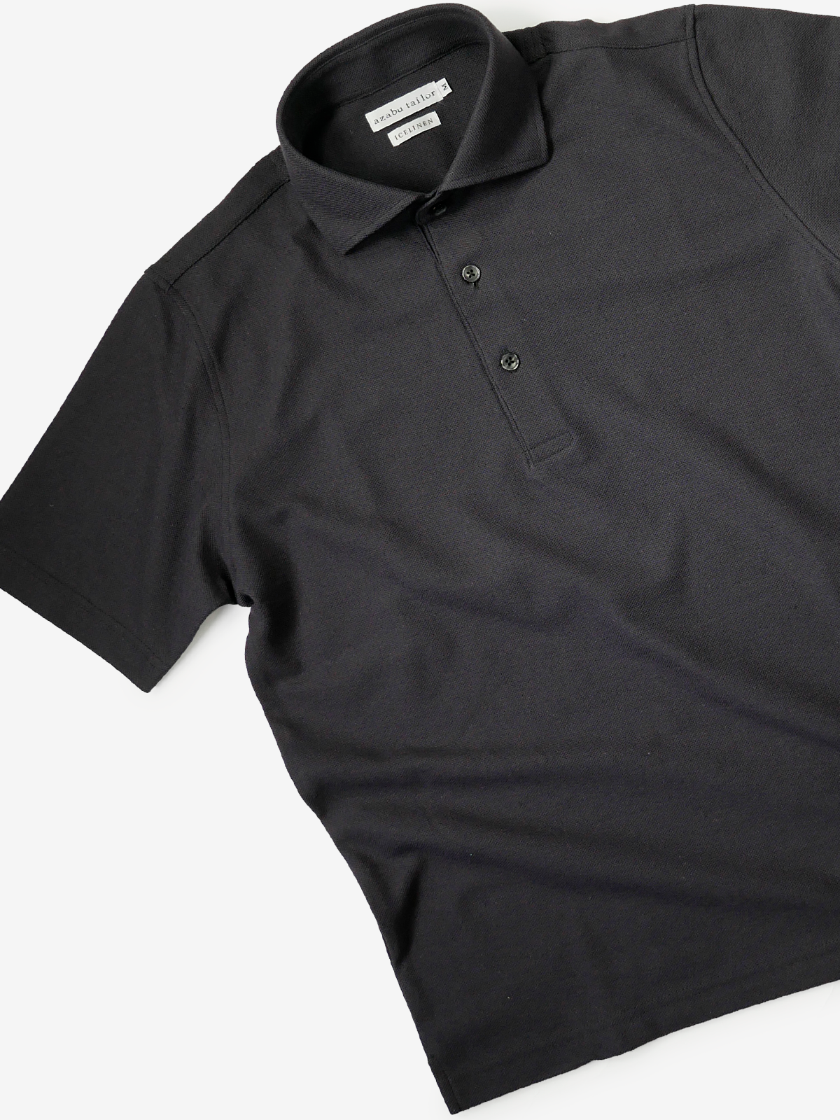 ICELINEN® Polo Shirt｜チャコールグレー
