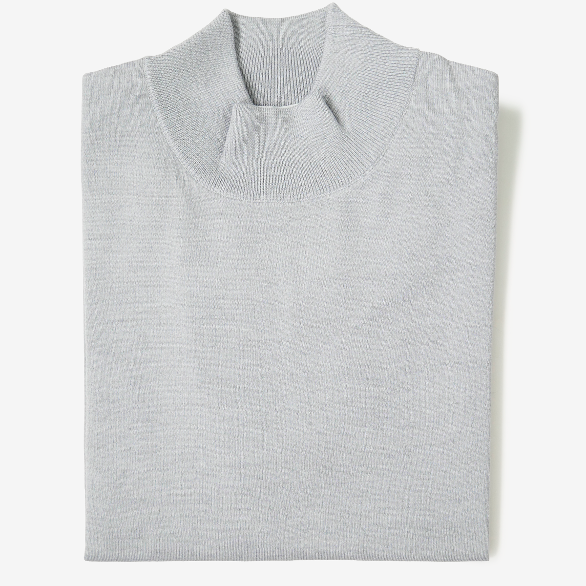 モックネックセーター|グレー モックネックセーター|グレー