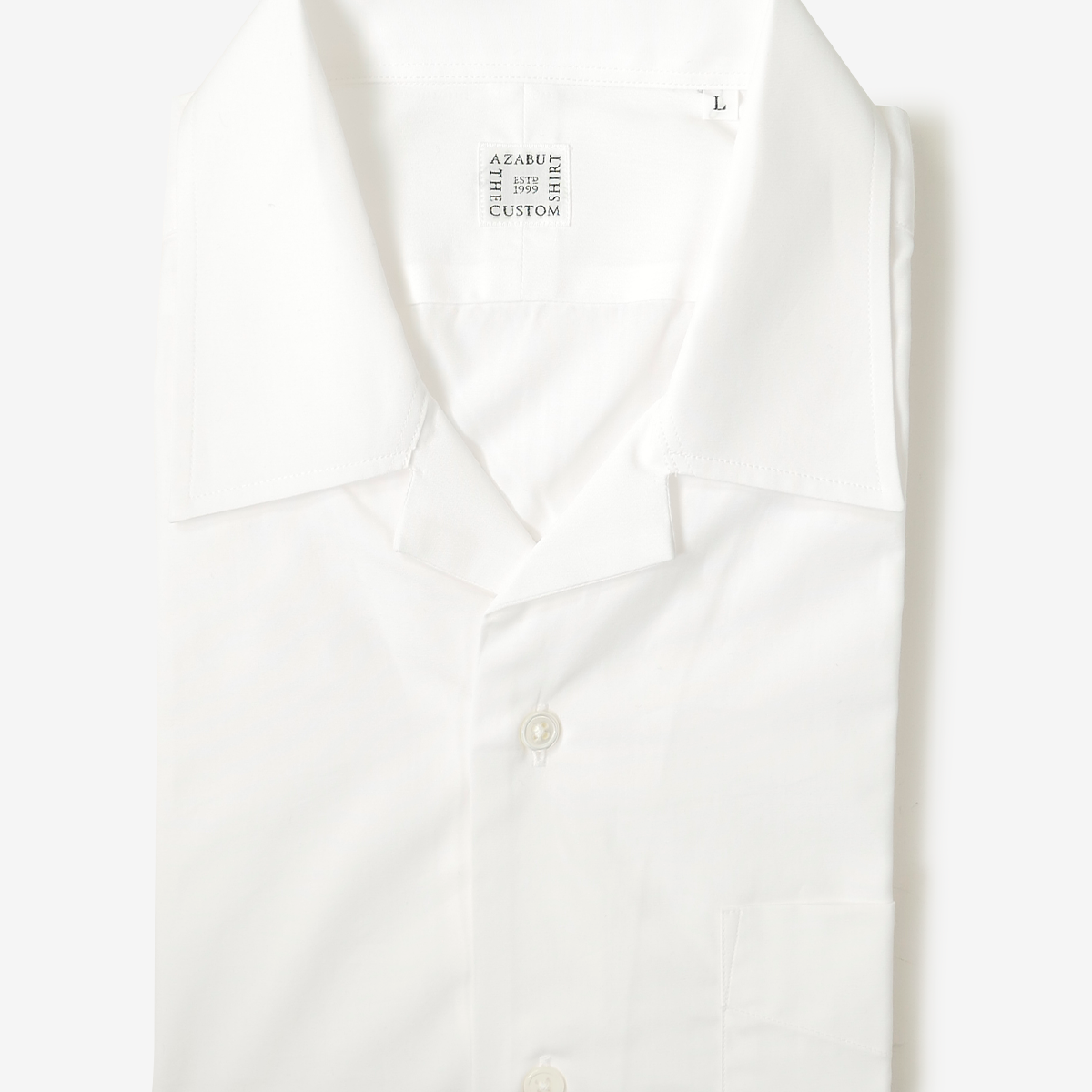 Short Sleeve Button-Up Shirt｜ホワイト
