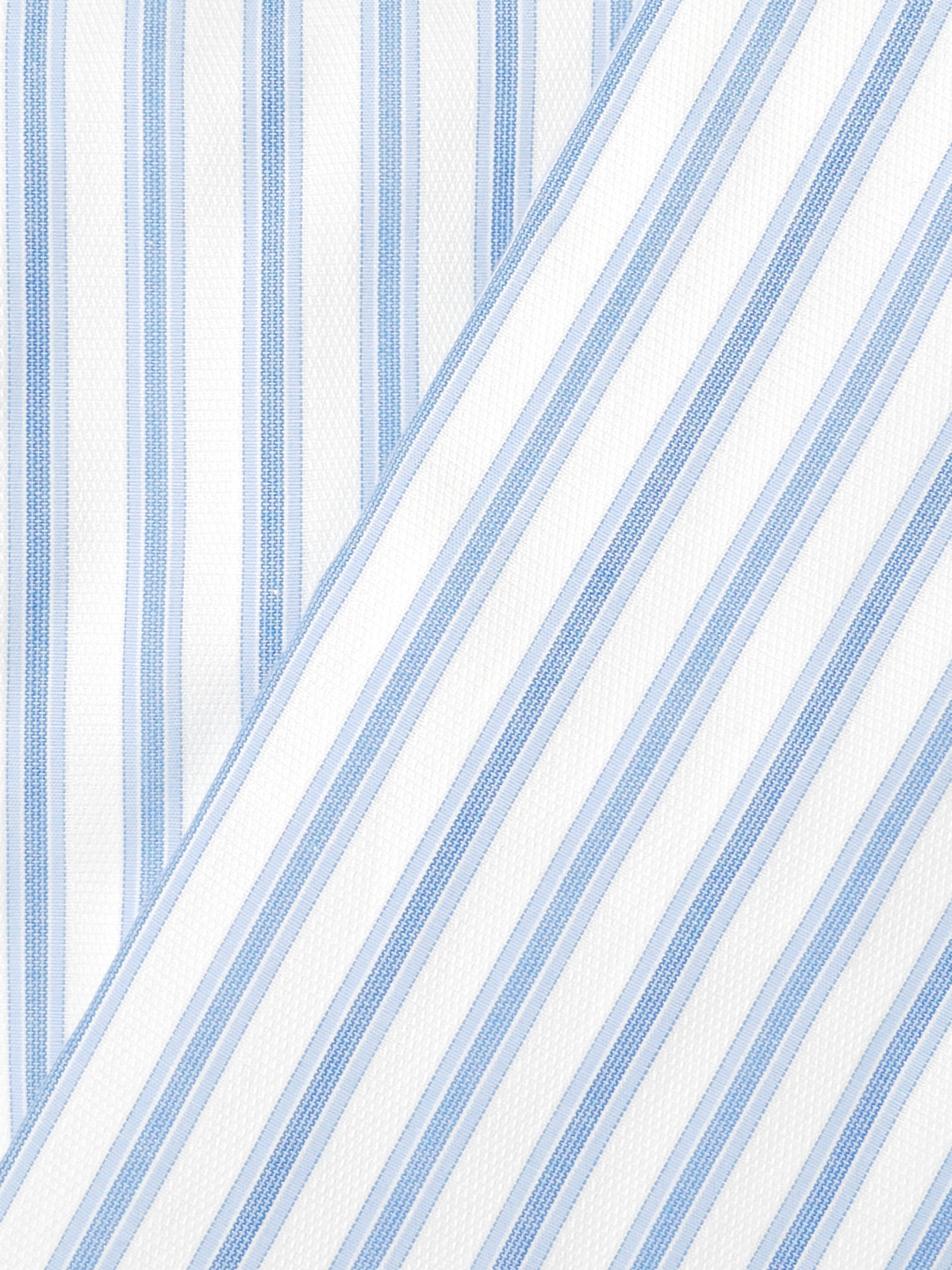 Striped Slim Fit Shirt｜ブルー