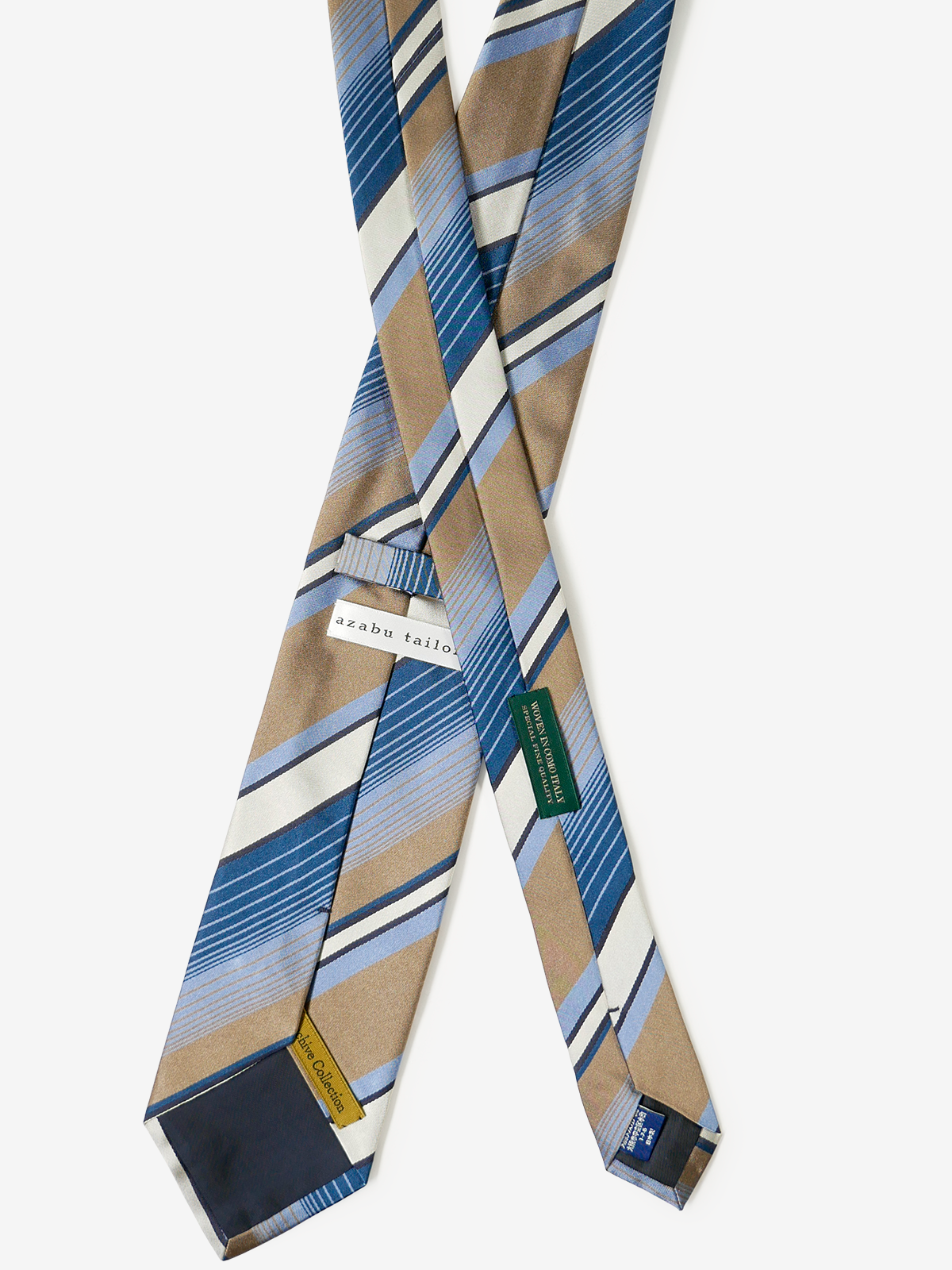 Canepa｜Stripe Tie｜ベージュ