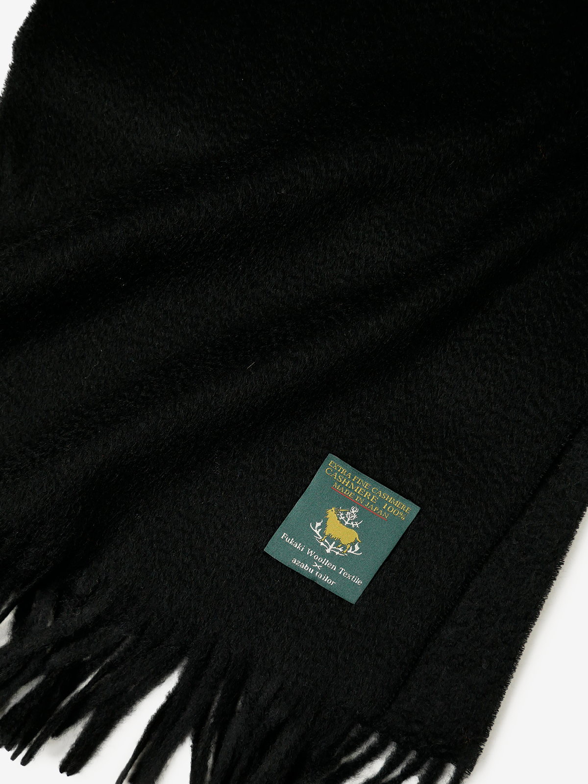 Cashmere Scarf｜ブラック